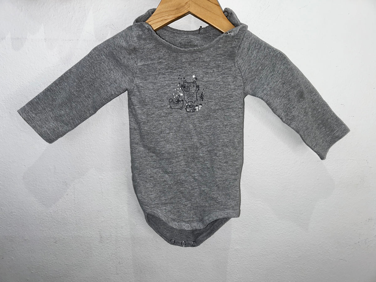 Forest onesie 3-6m