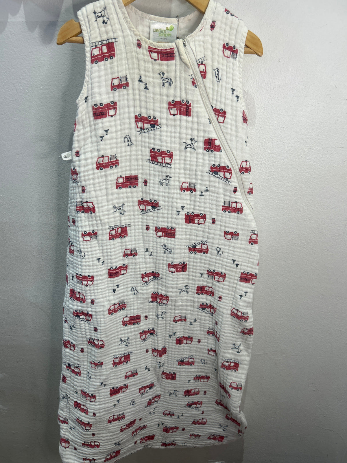 Perlinpimpim fire trucks sleepsack 18-36m 0.7TOG