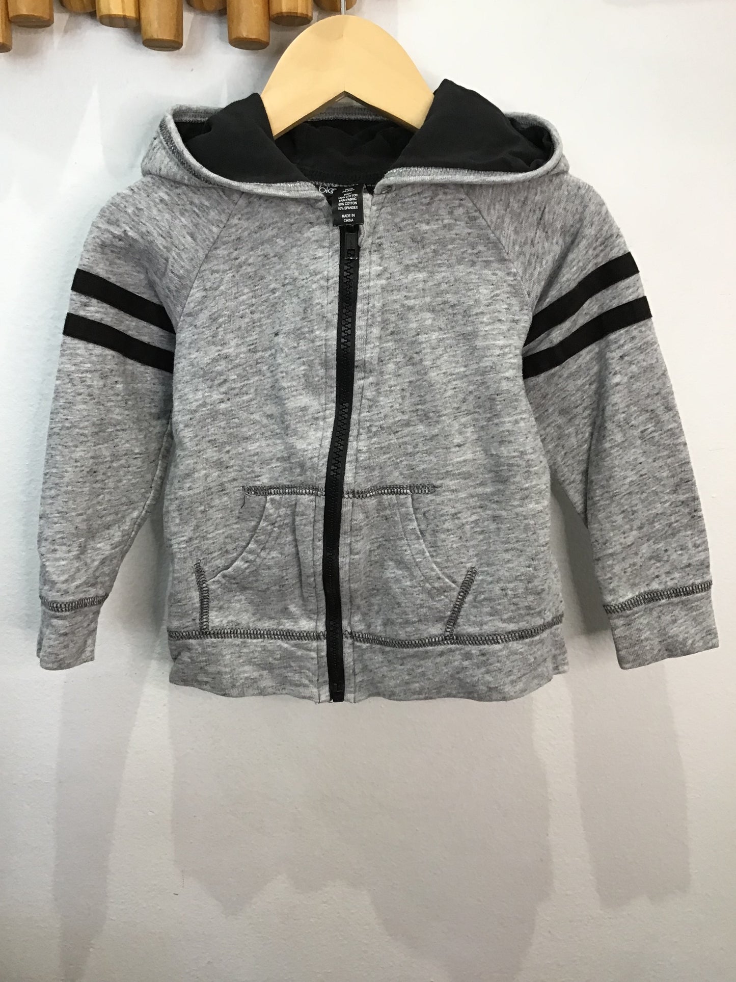 Sweatshirt grey and black 18-24m