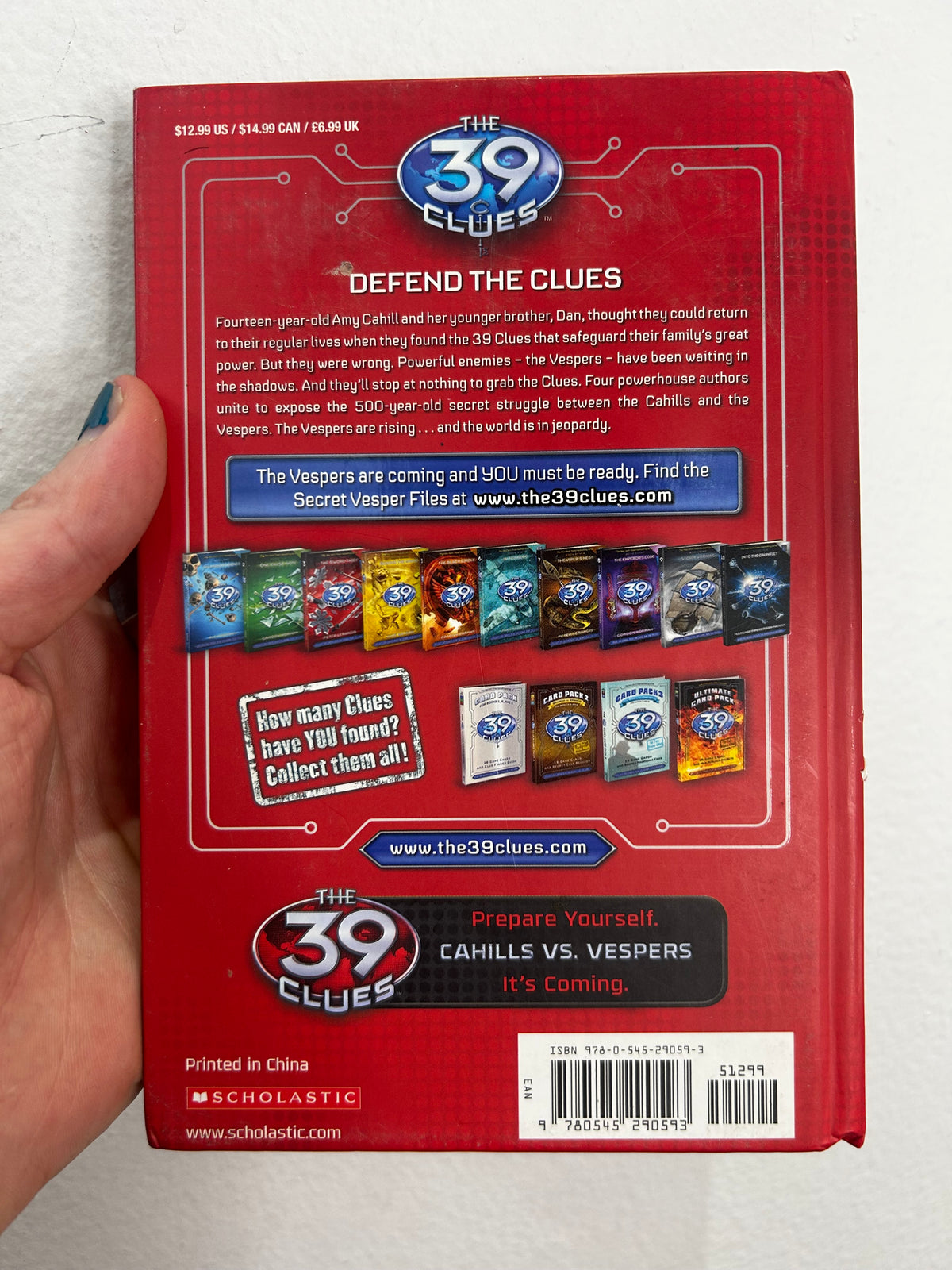 The 39 clues - set of books 1-11