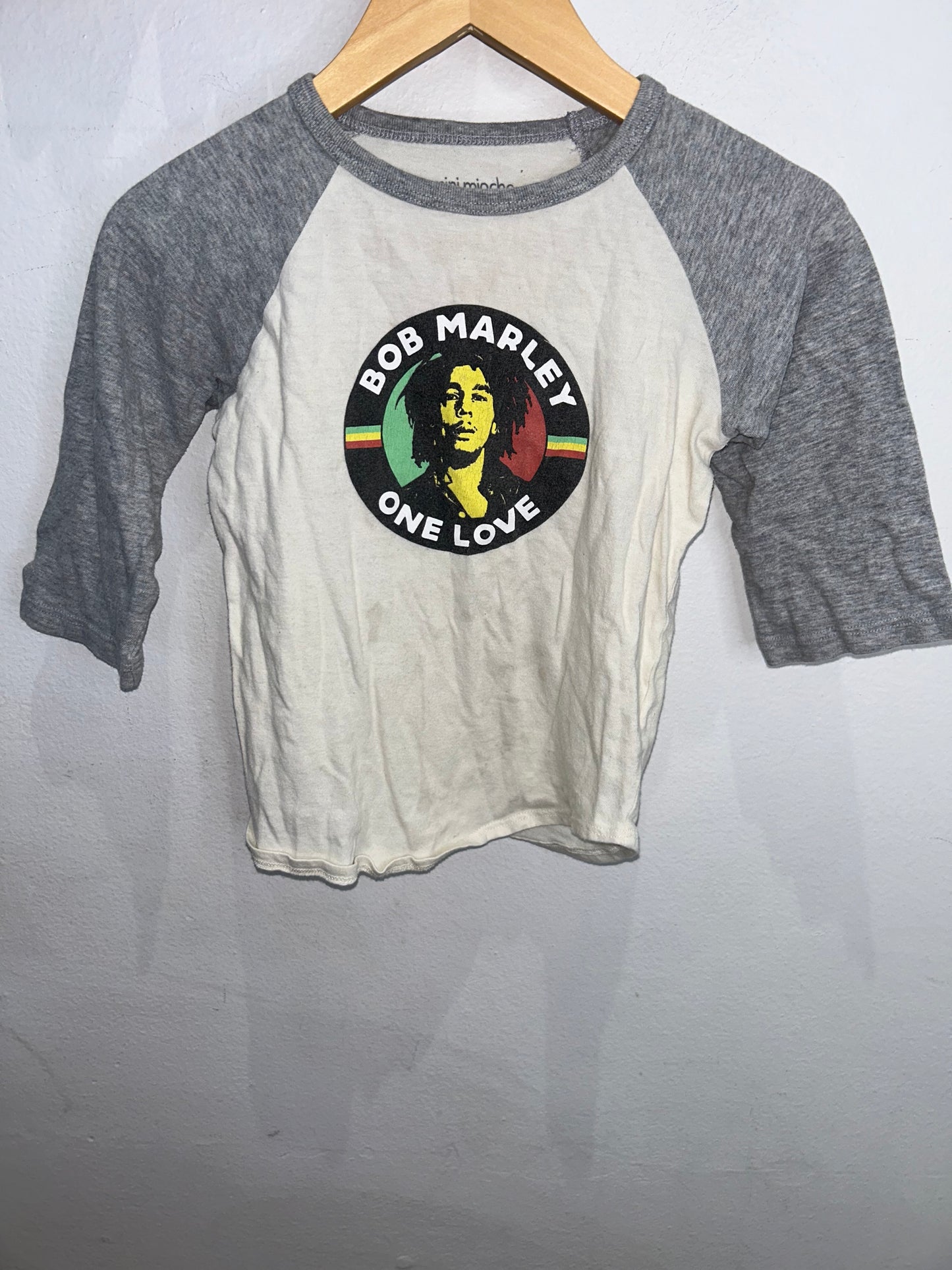 Minimioche bob marley tee 3-4y