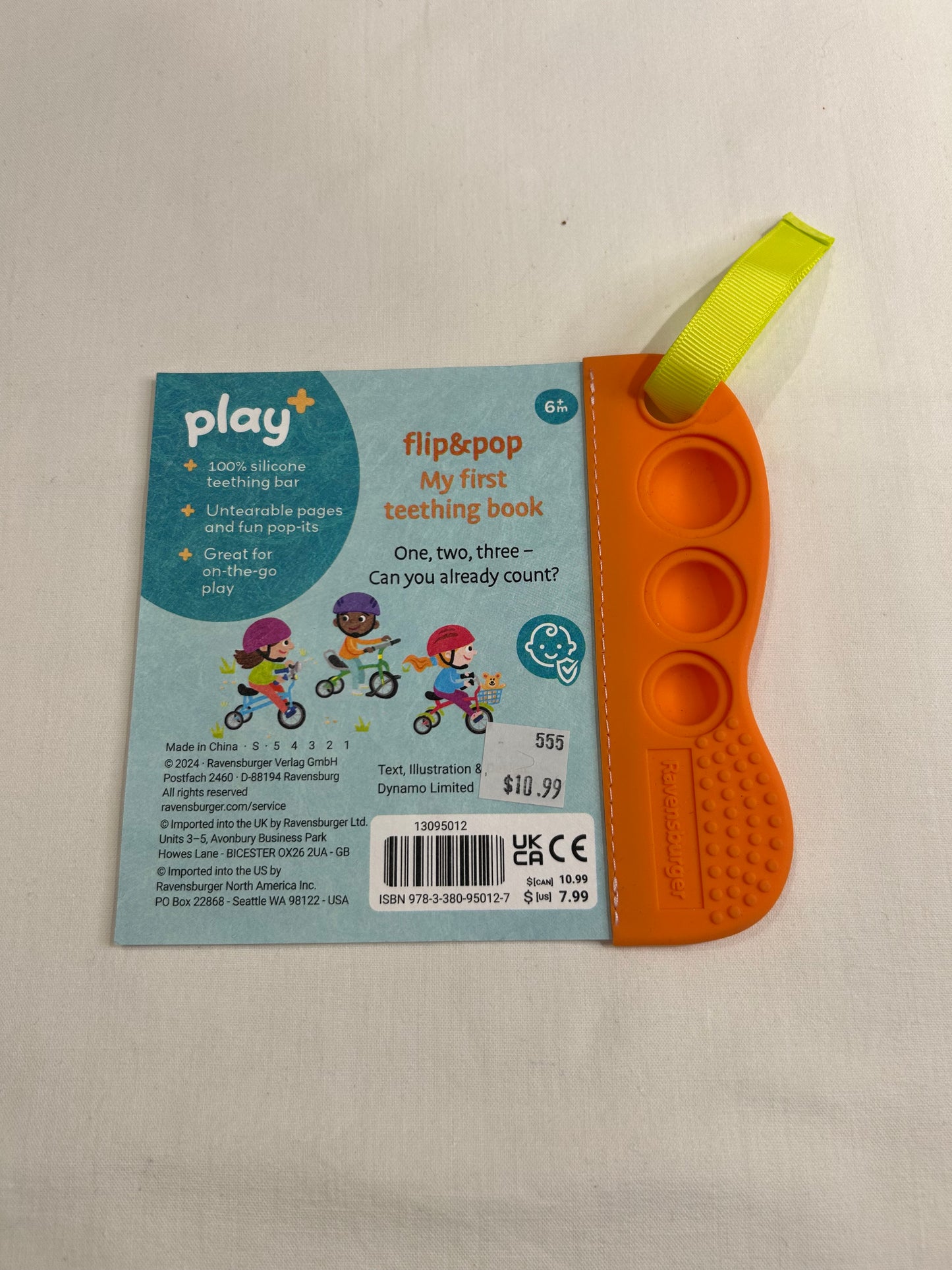 Teething Book - my first numbers B