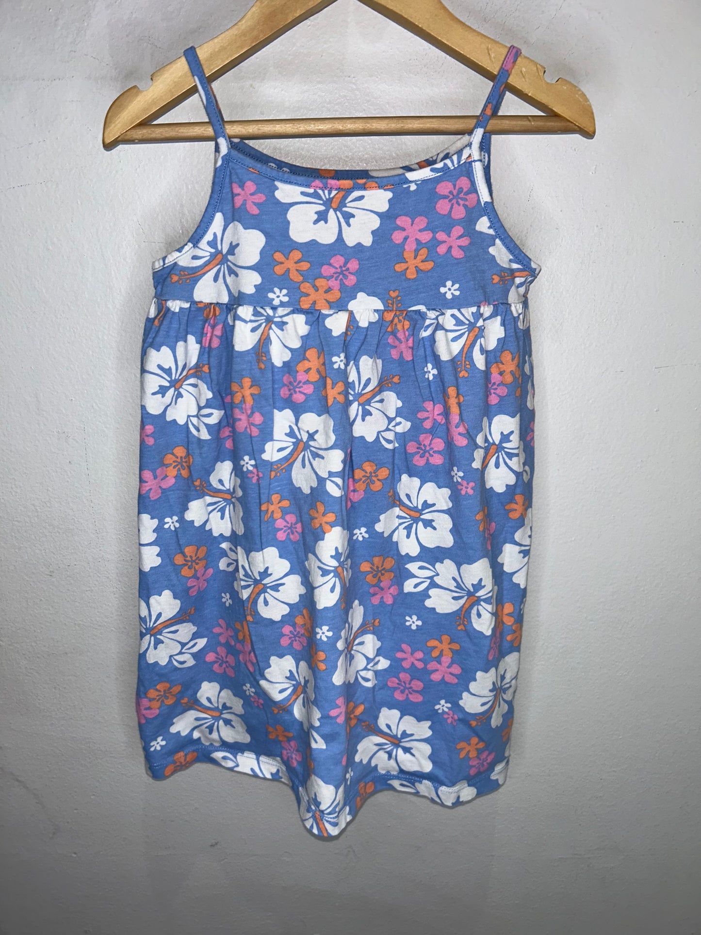 Hibiscus Flower Dress 3-4y