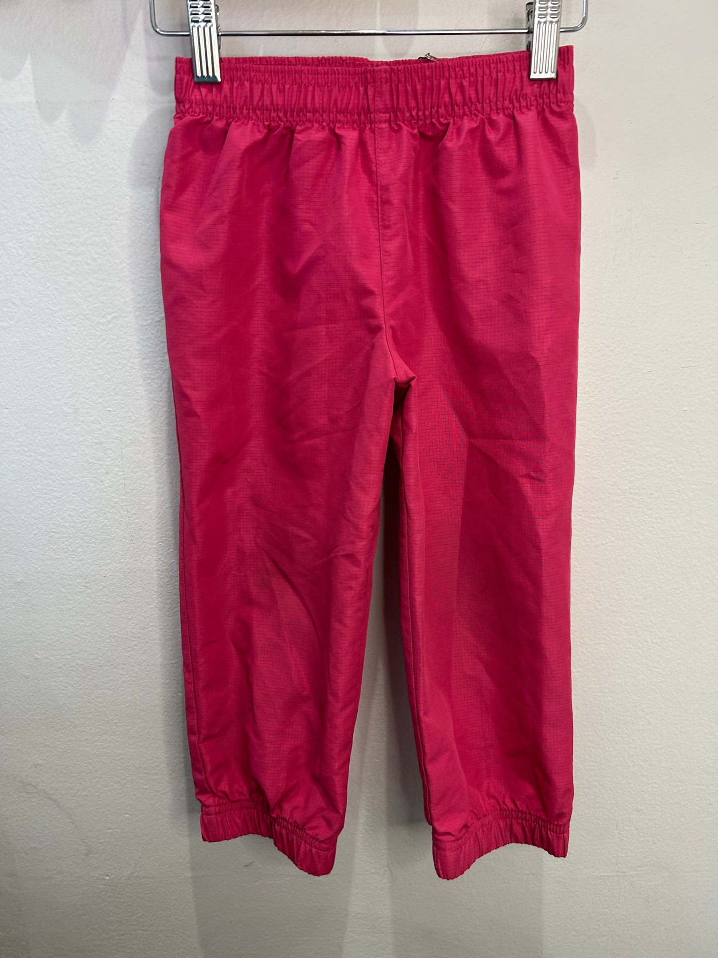 Hot pink rainpants 3y