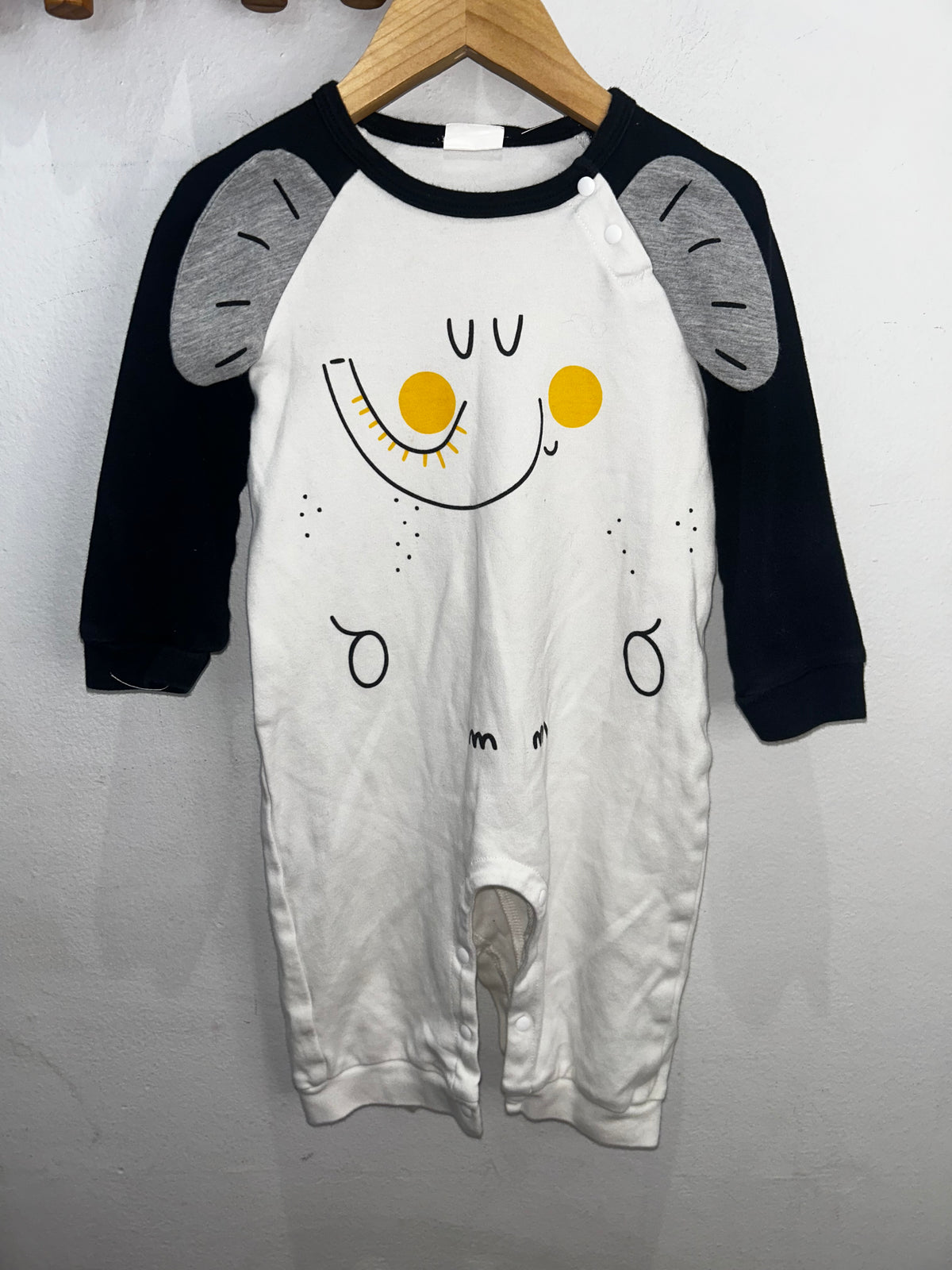 Elephant romper 12-18m