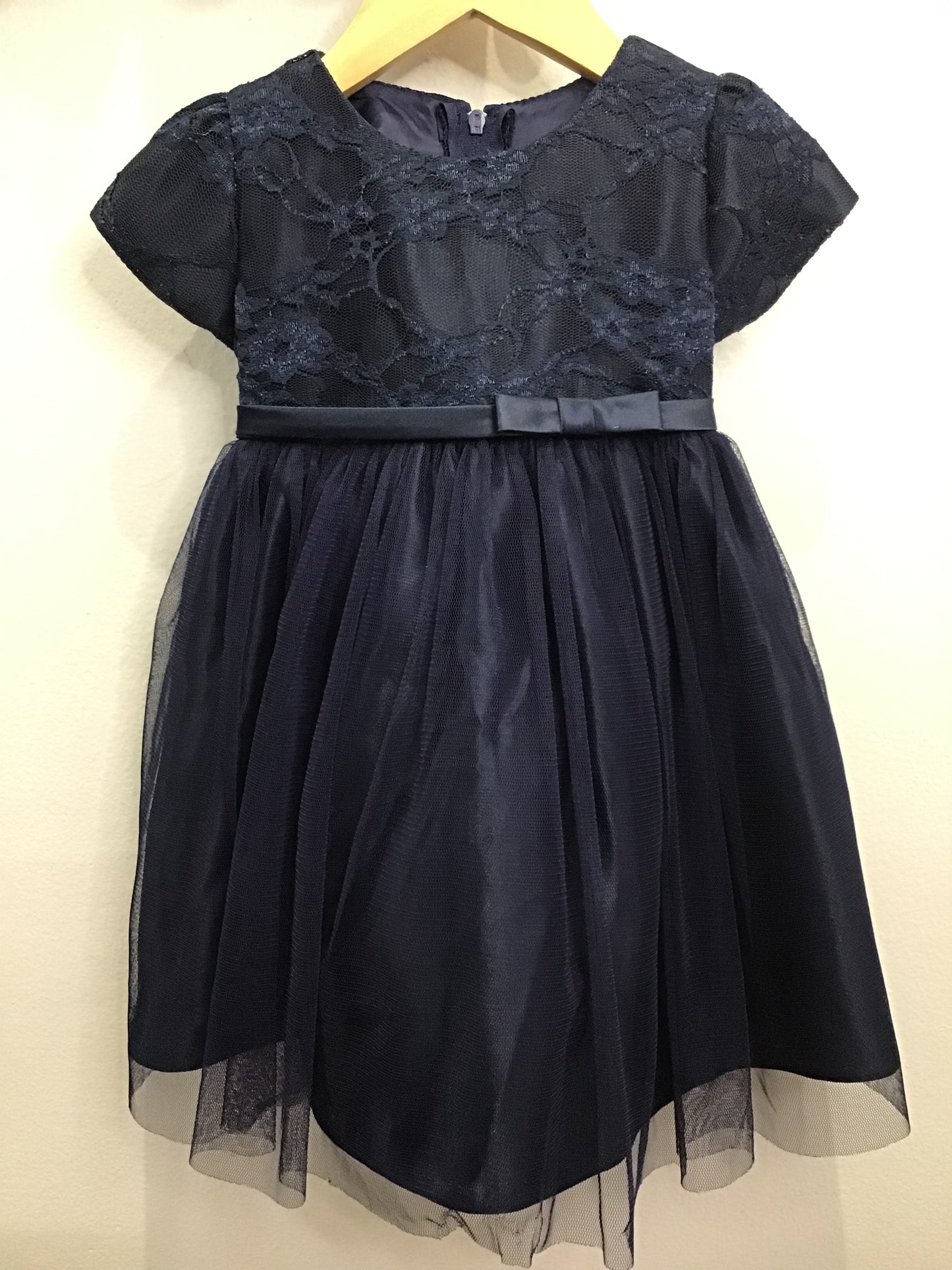 Navy tulle dress 18-24m