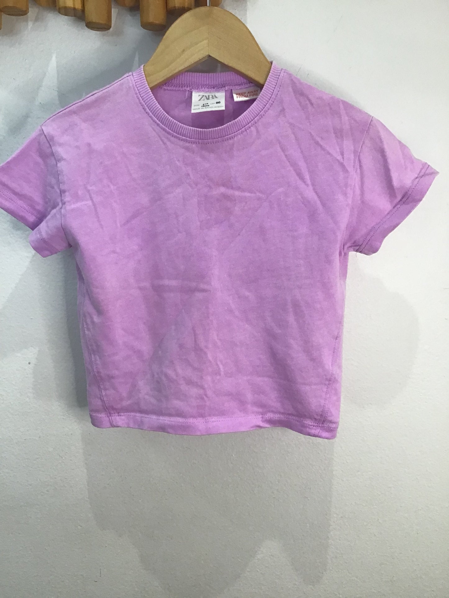 Tee bright purple 18m