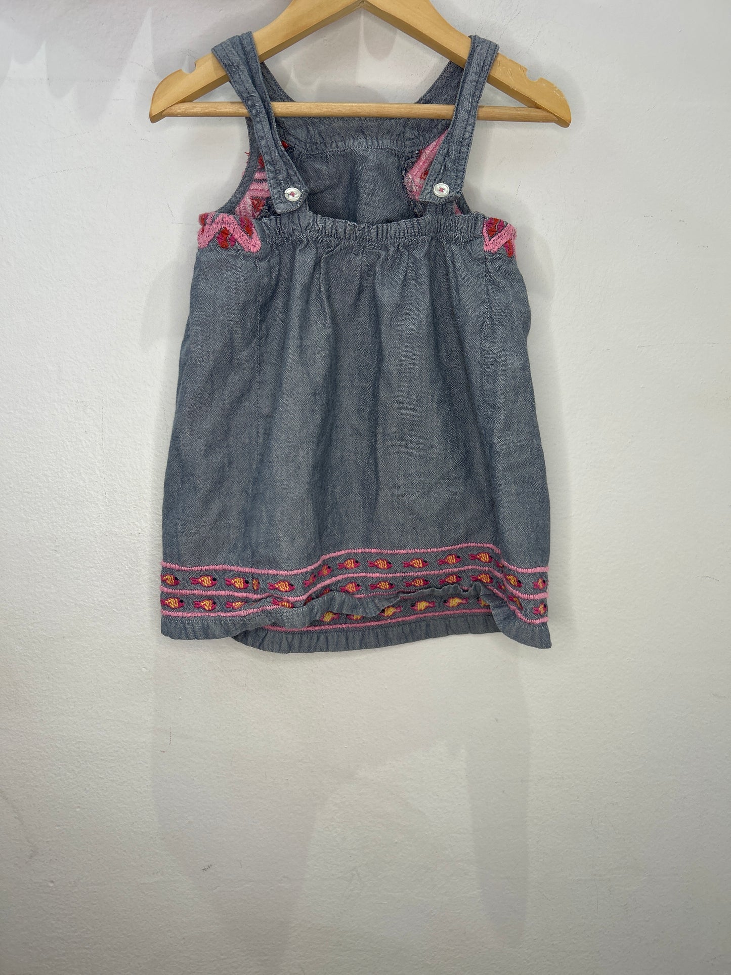 Chambray dress 2y