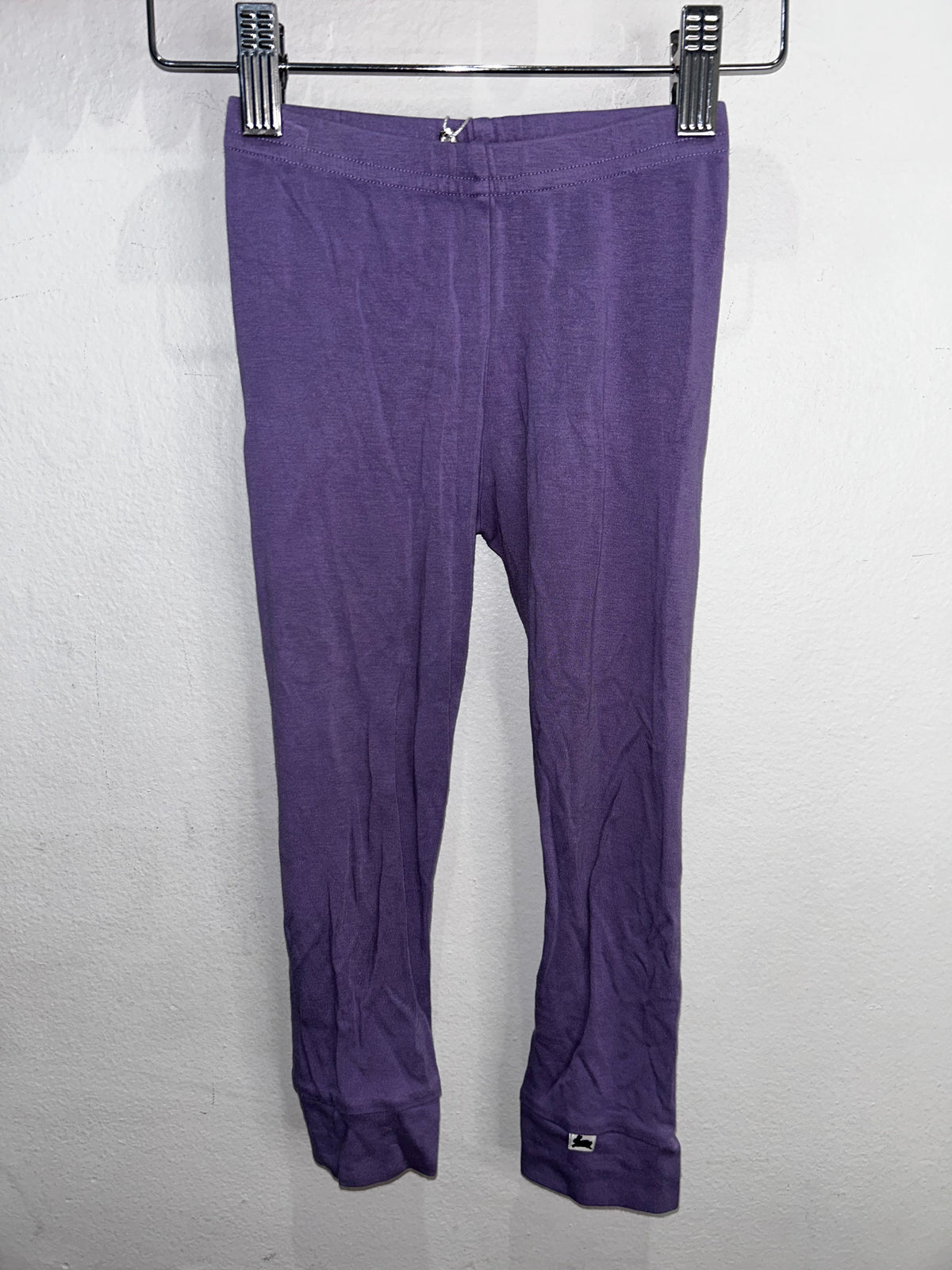 Little and Lively purple leggings 3y