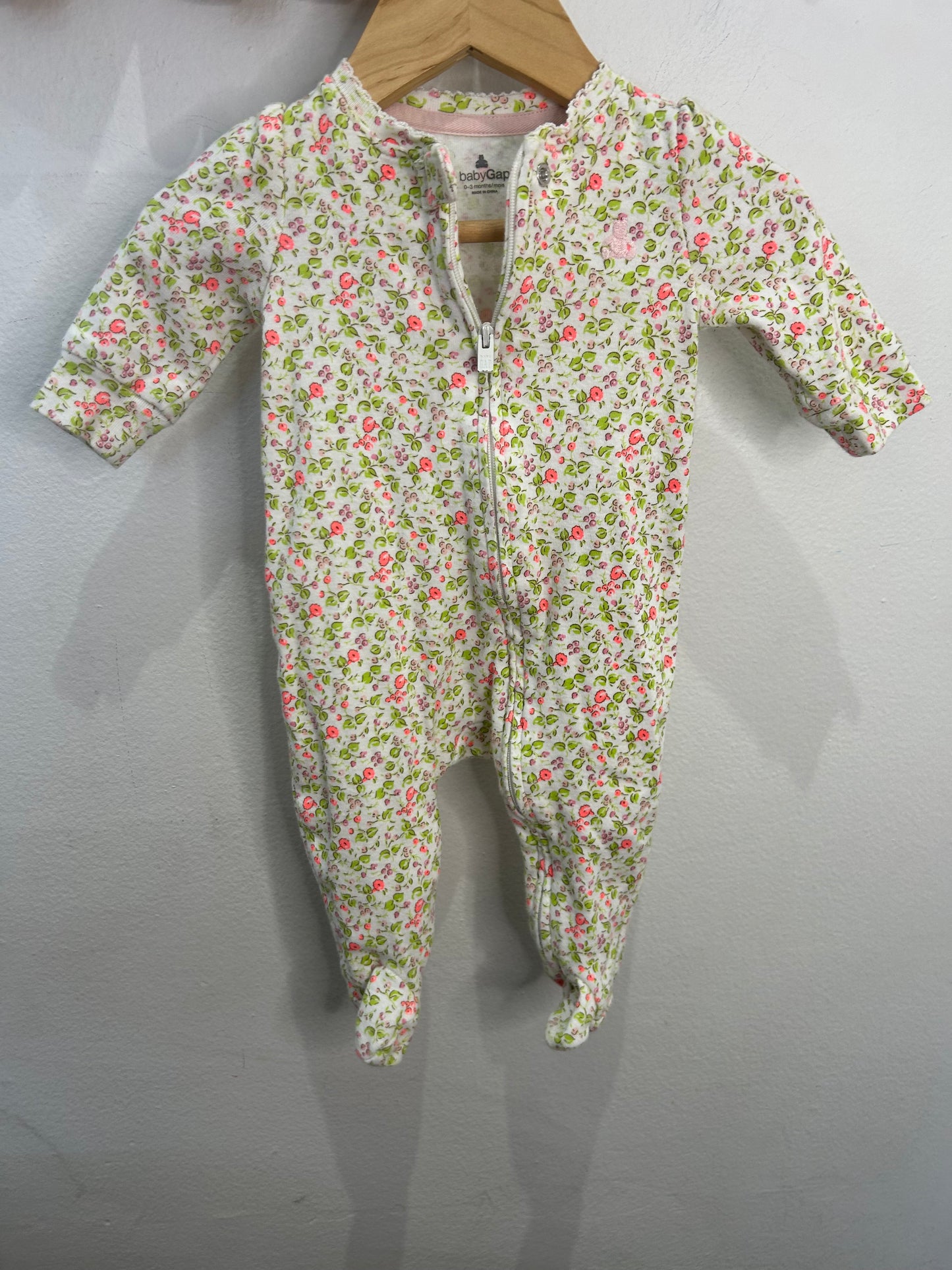 Neon flowers sleeper 0-3m