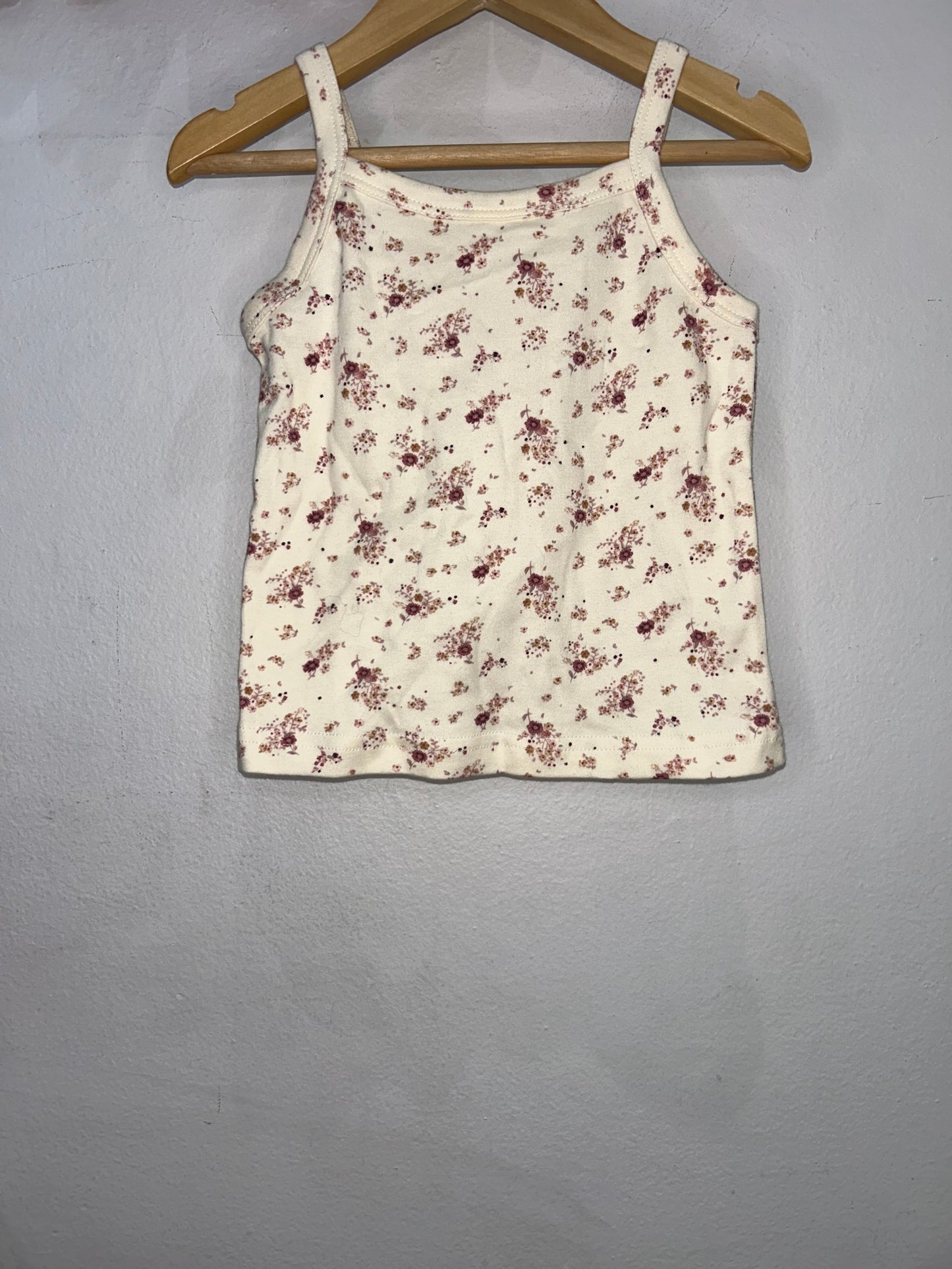 Jamie Kay mauve floral tanktop 3y NEW