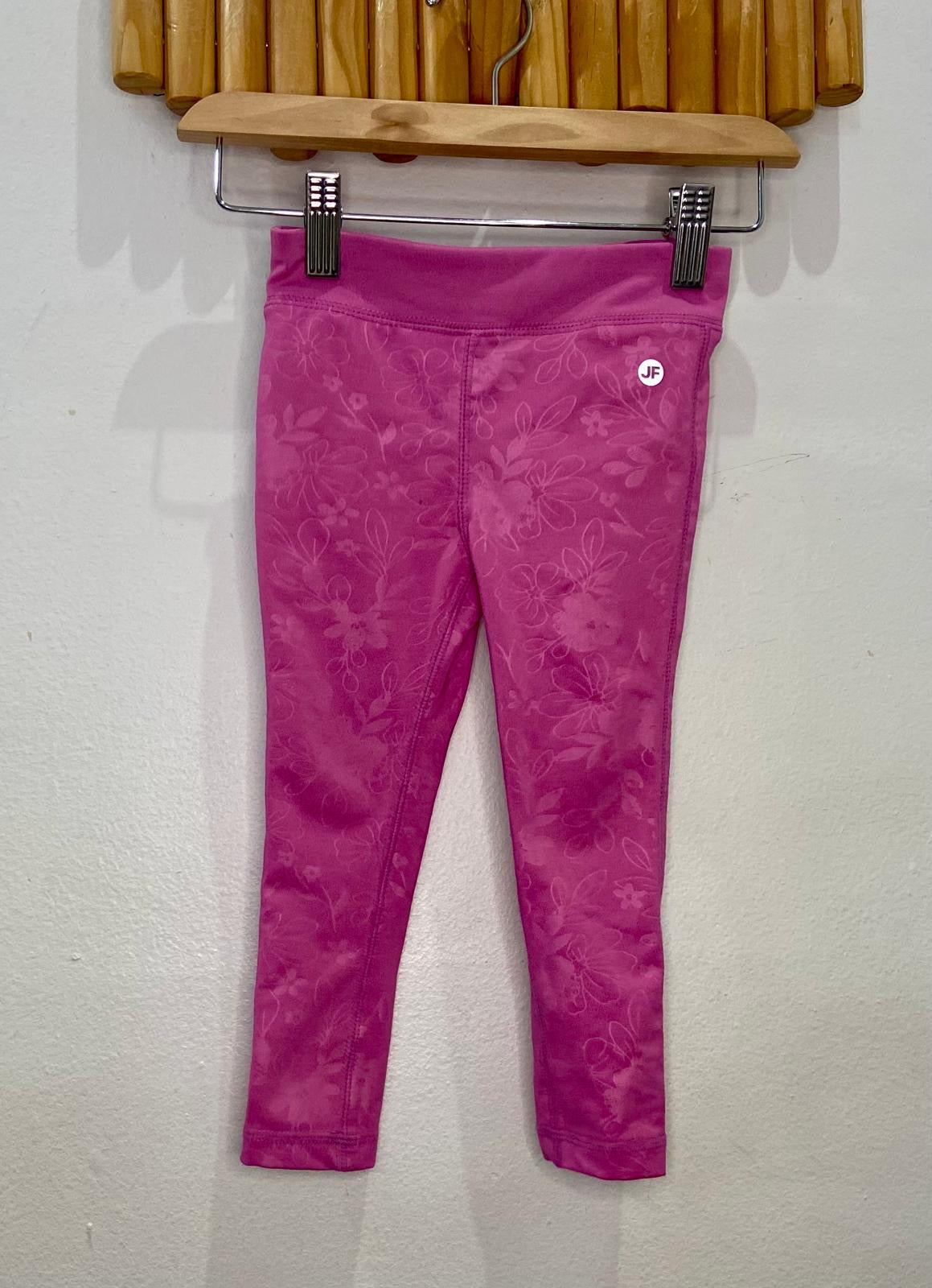 Pink activewear leggings 2y