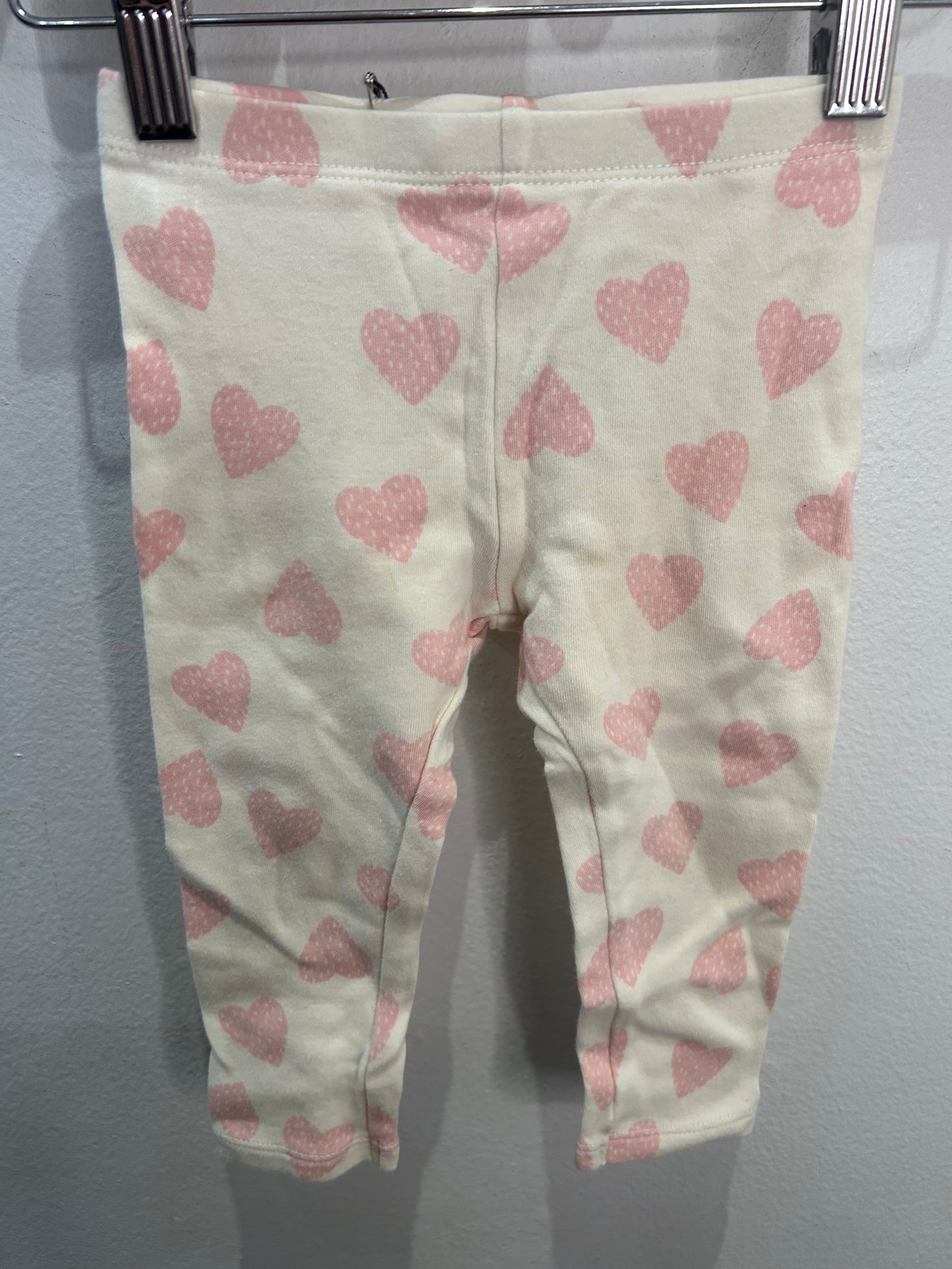 Light pink leggings 18m