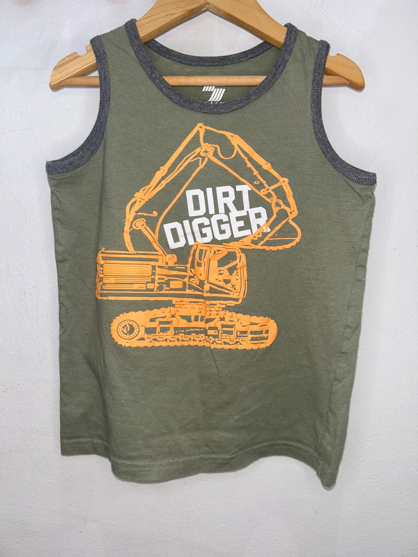 Dirt digger tanktop 5y
