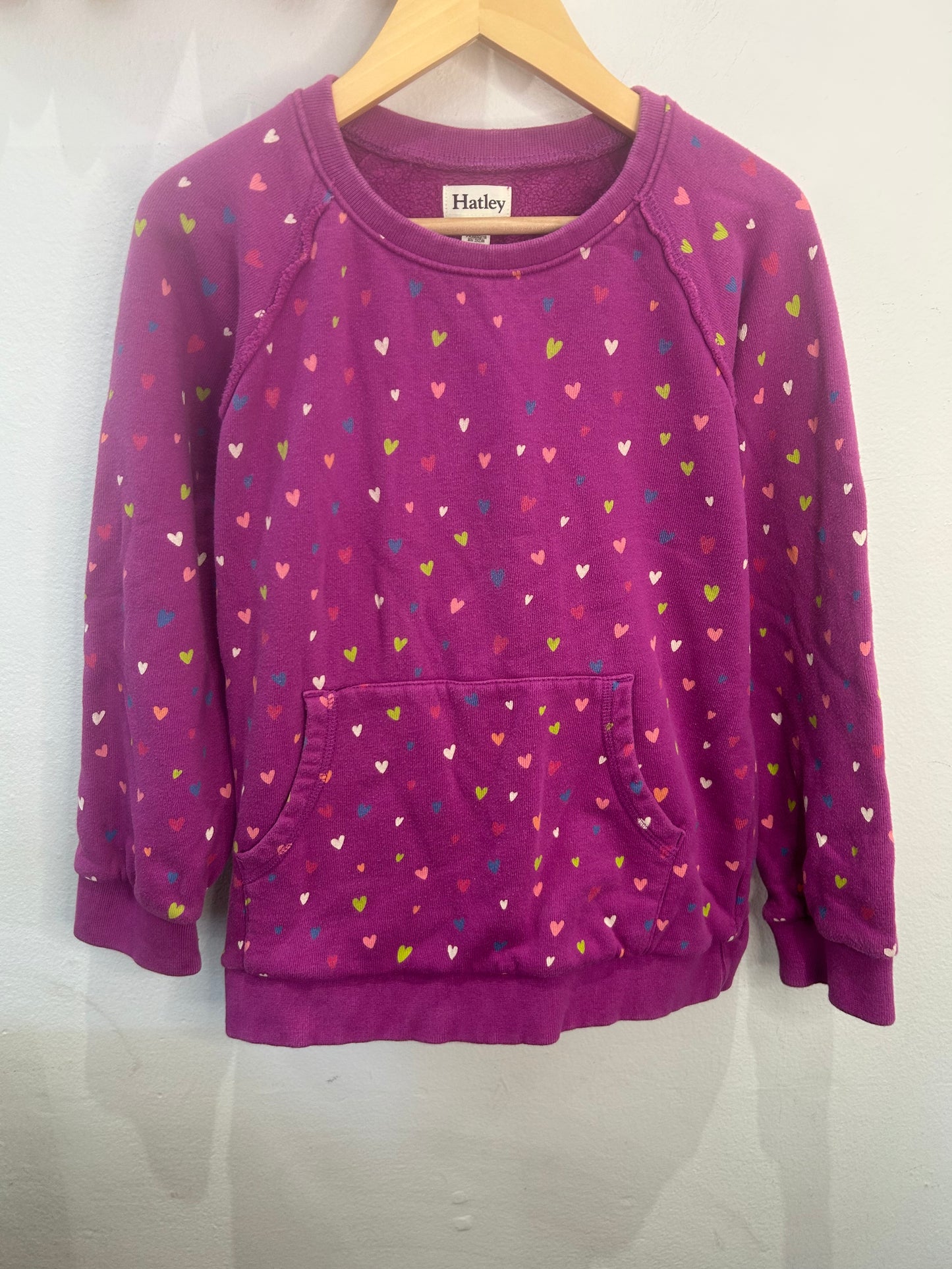 Hatley hearts sweater 10y