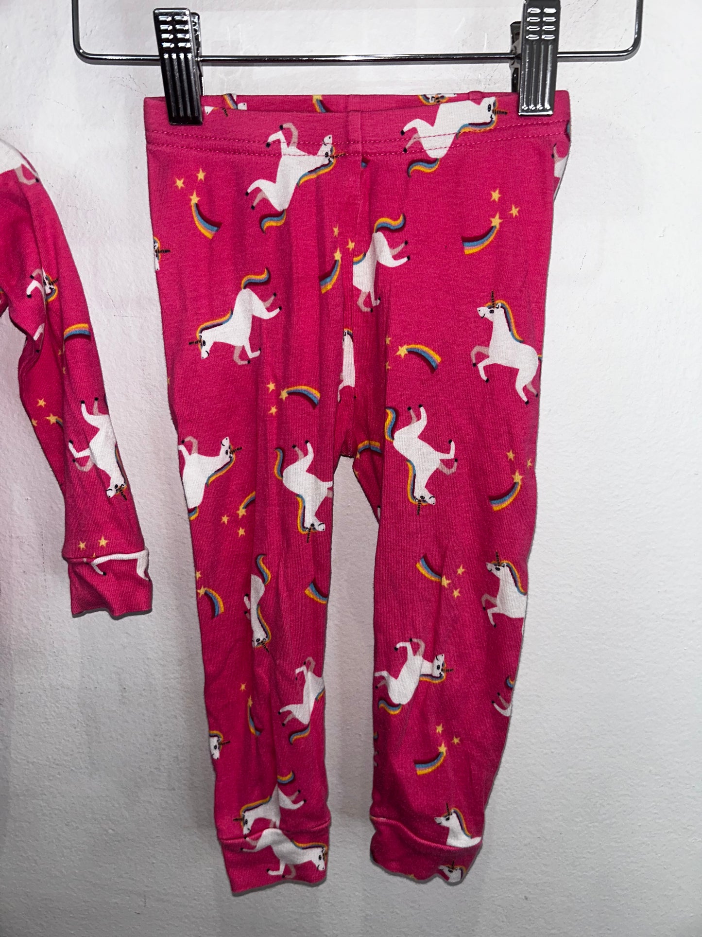 Pink unicorn pyjamas 18-24m