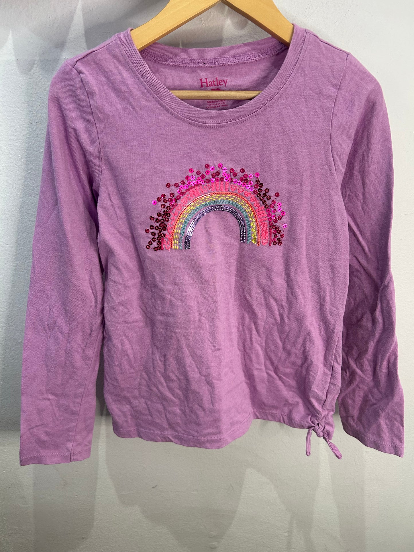 Hatley longsleeve rainbow 10y