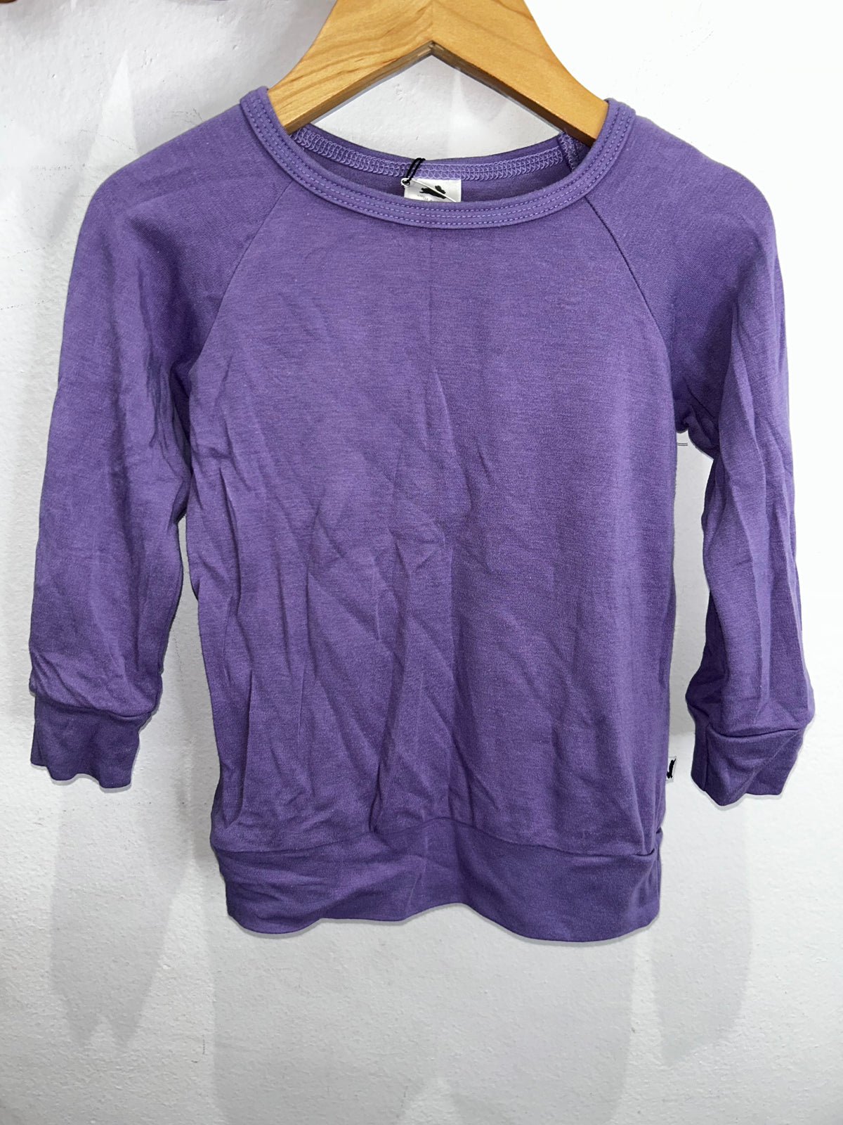 Little & Lively purple pullover 1-2y
