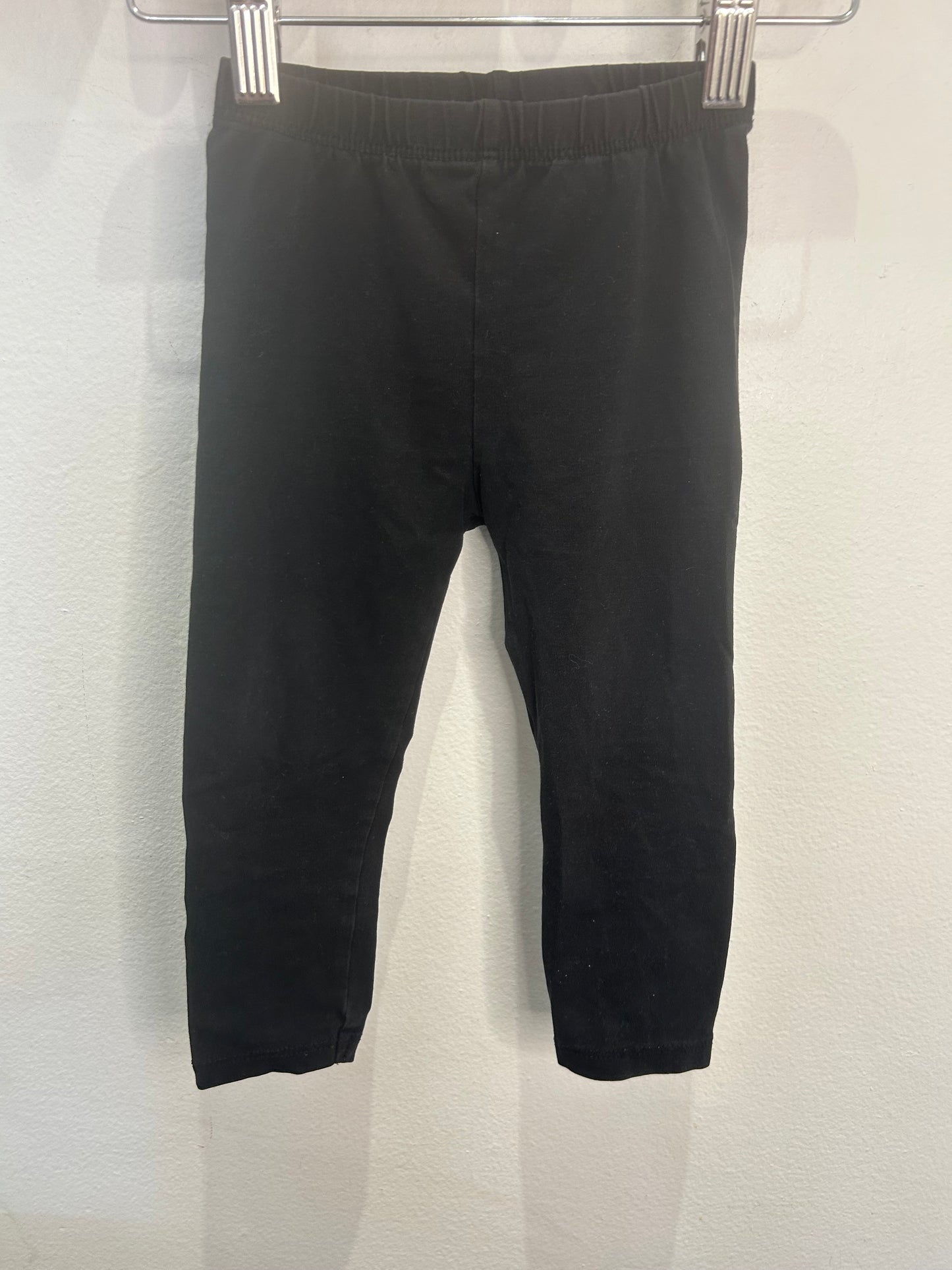 Black leggings organic 12-18m