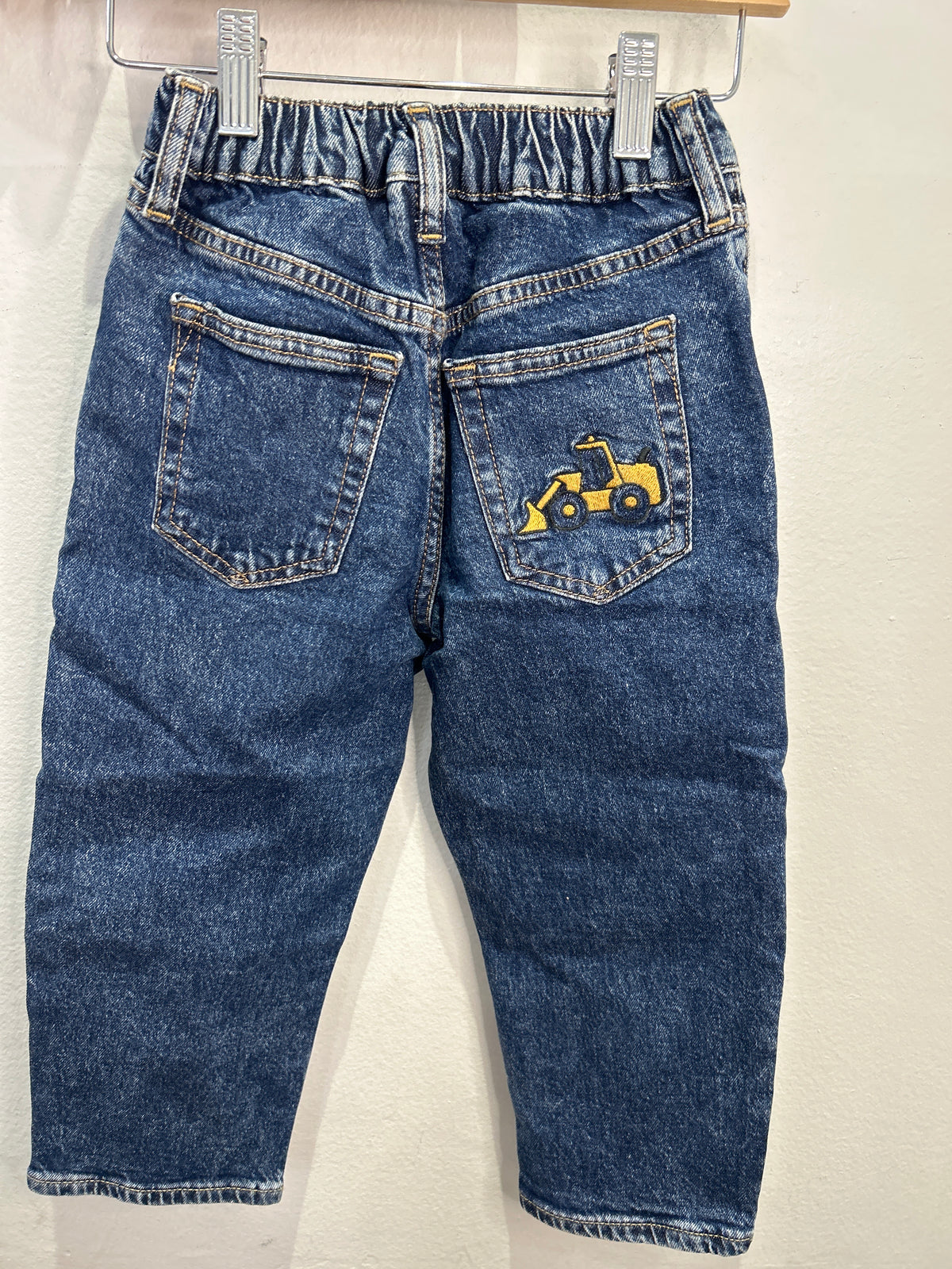 Baggy balloon jeans -construction 4y