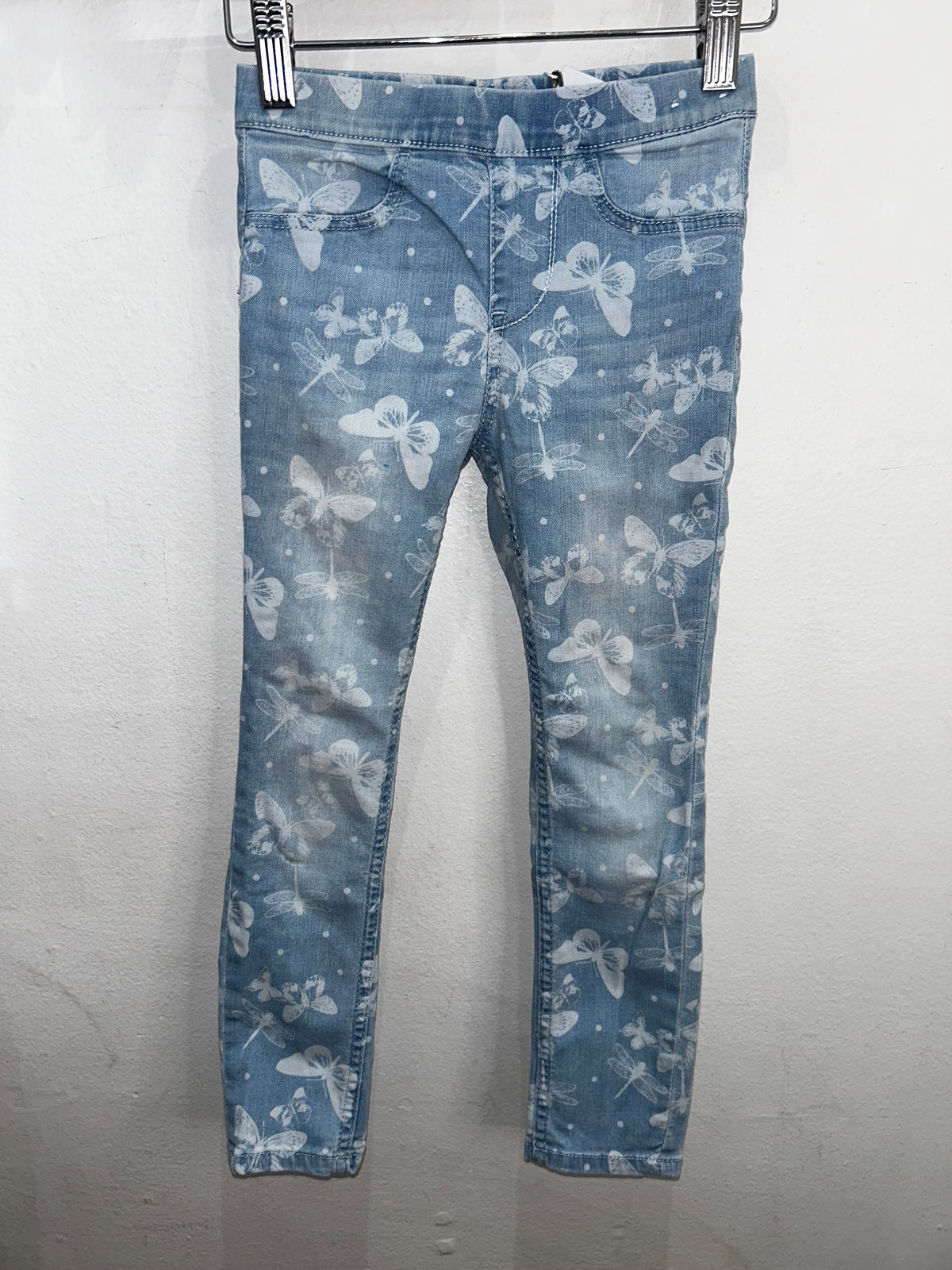 Butterflies jeggings 5-6y