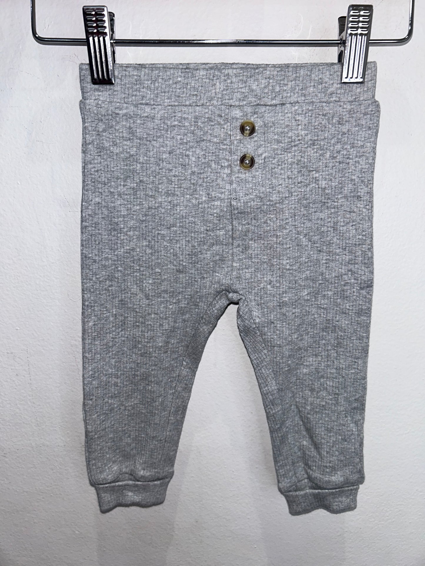 Ribbed grey pants 9m