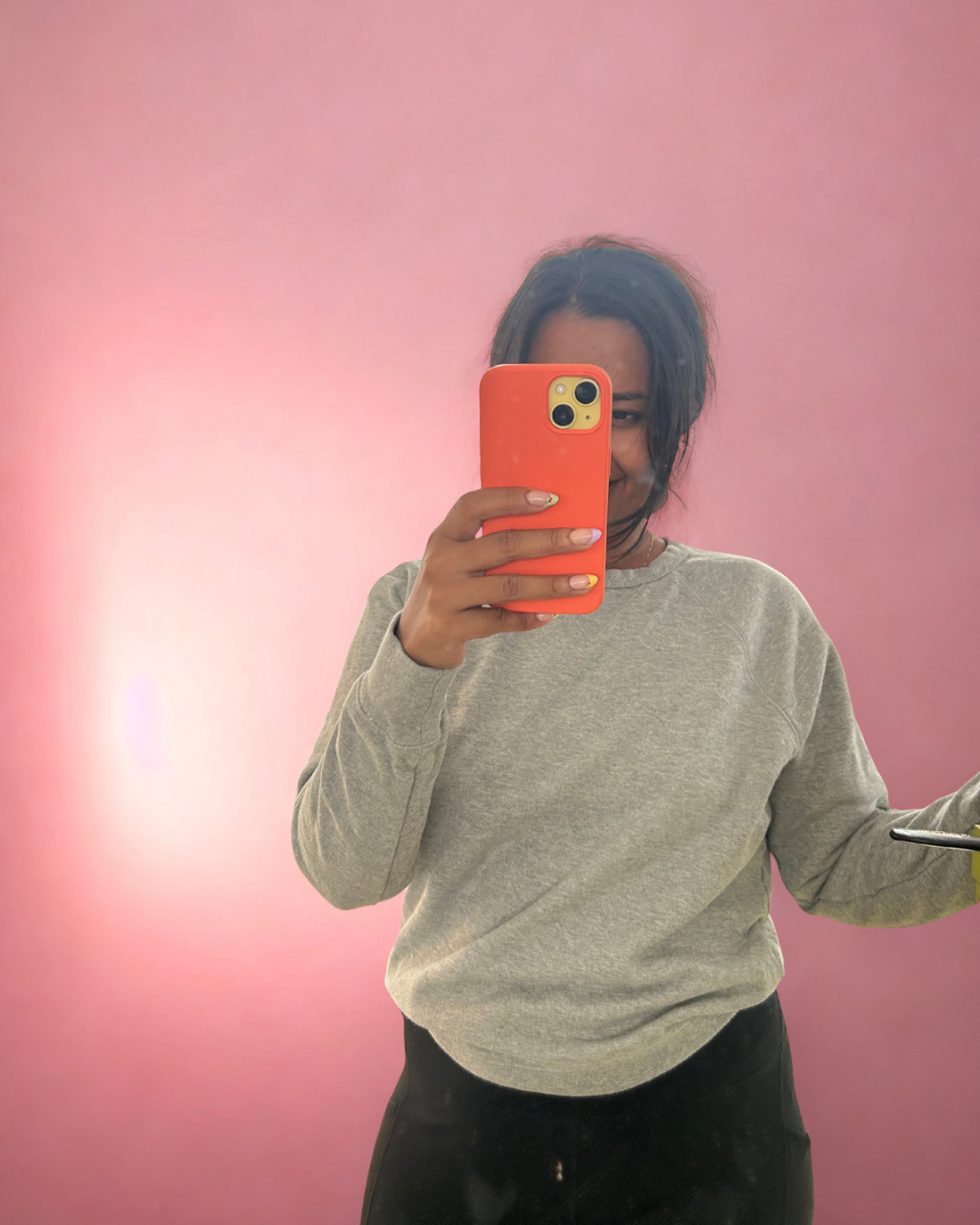 Grey minimalist pullover XXS