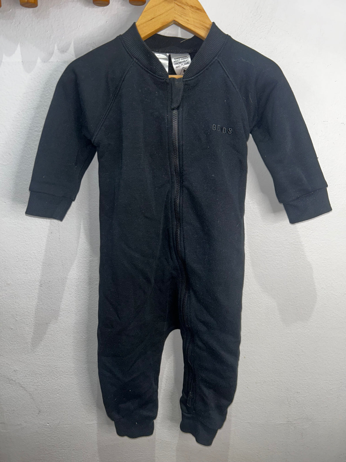 Bonds black romper 6-12m
