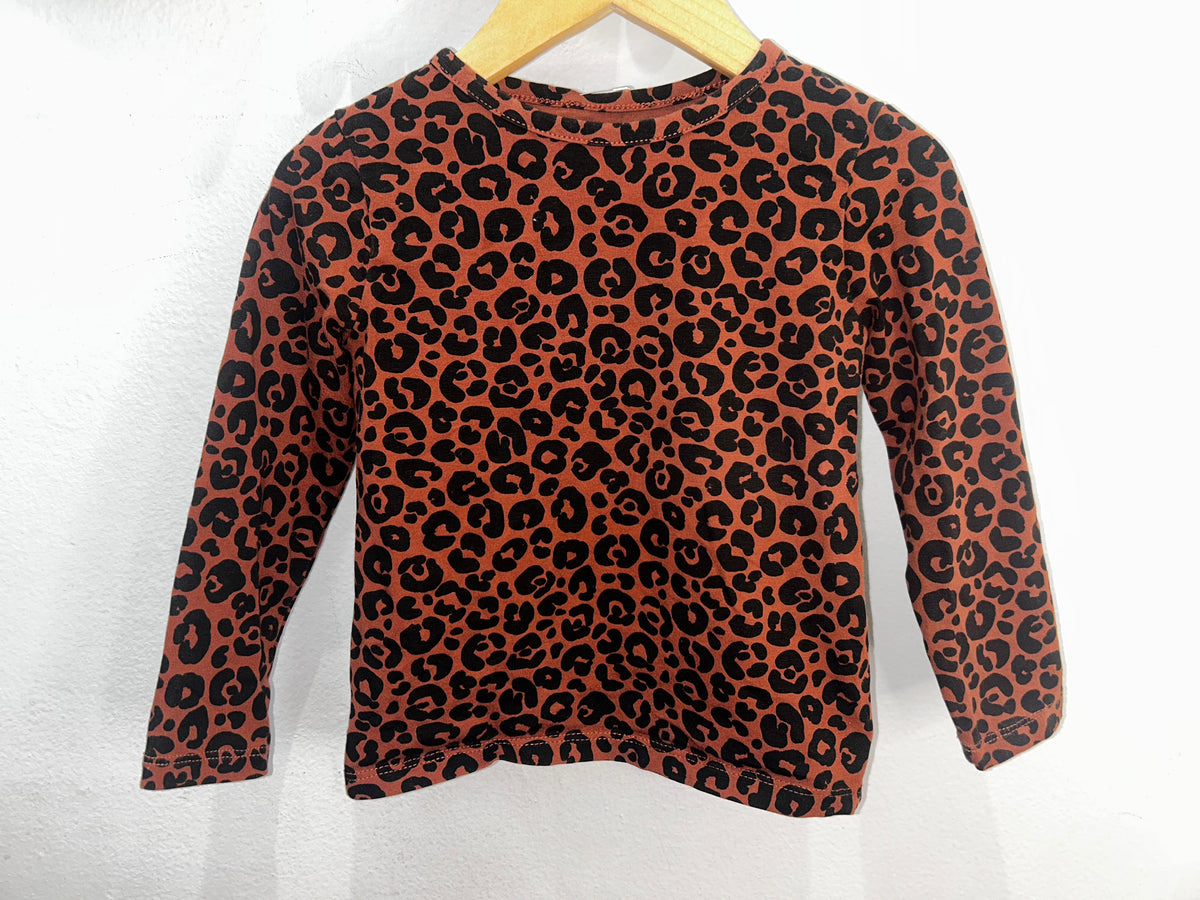 Dark animal prnt longsleeve 18-24m