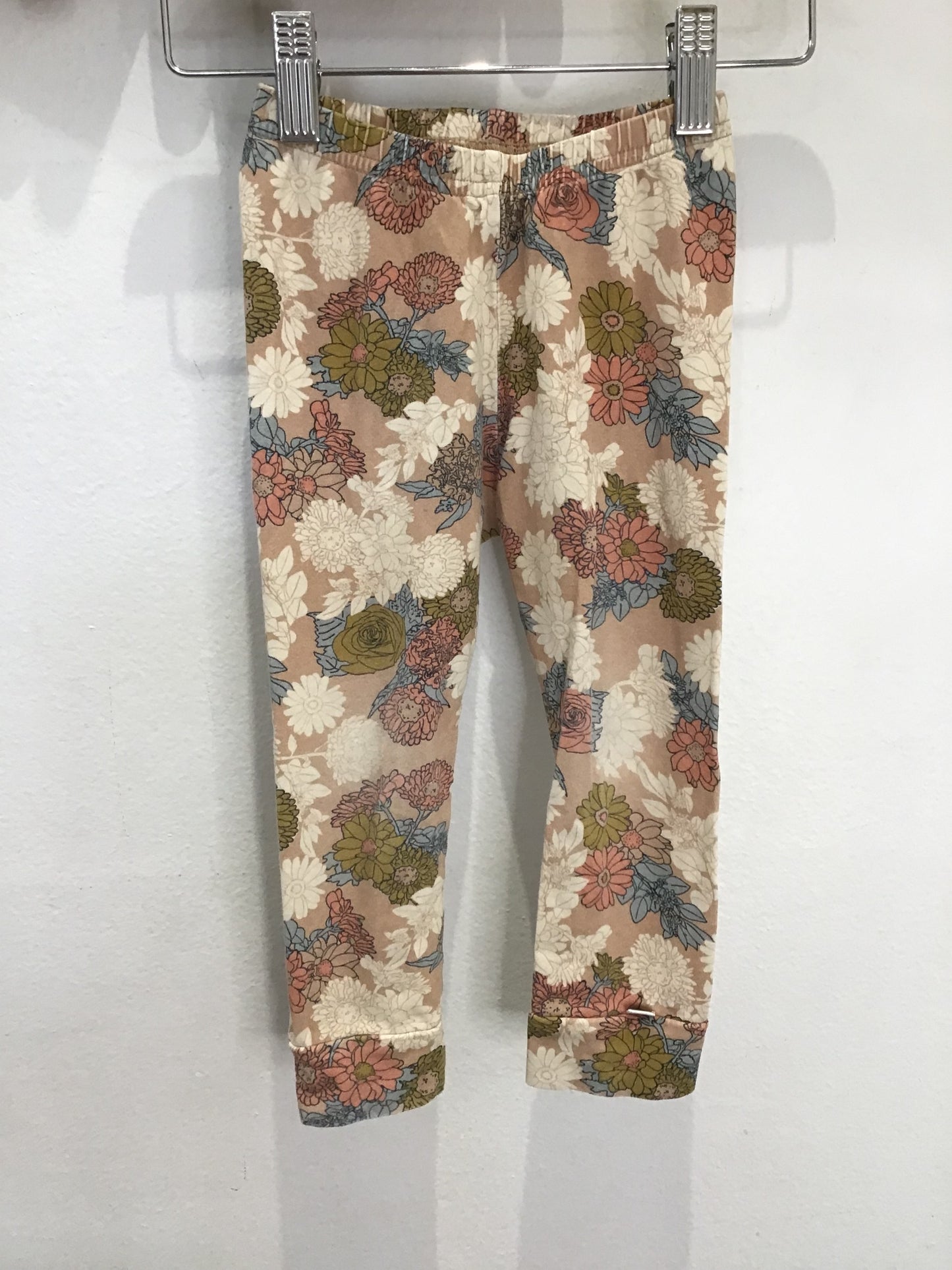 Little and Lively flower leggings 18-24m