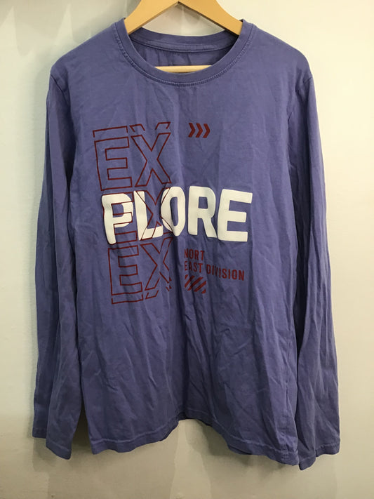 Tee explore longsleeve 13-14y