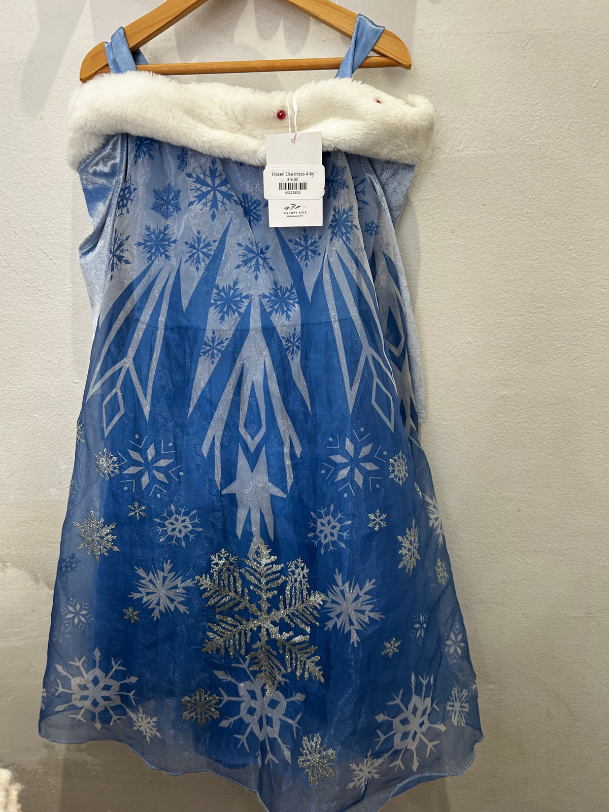Frozen Elsa dress 4-6y