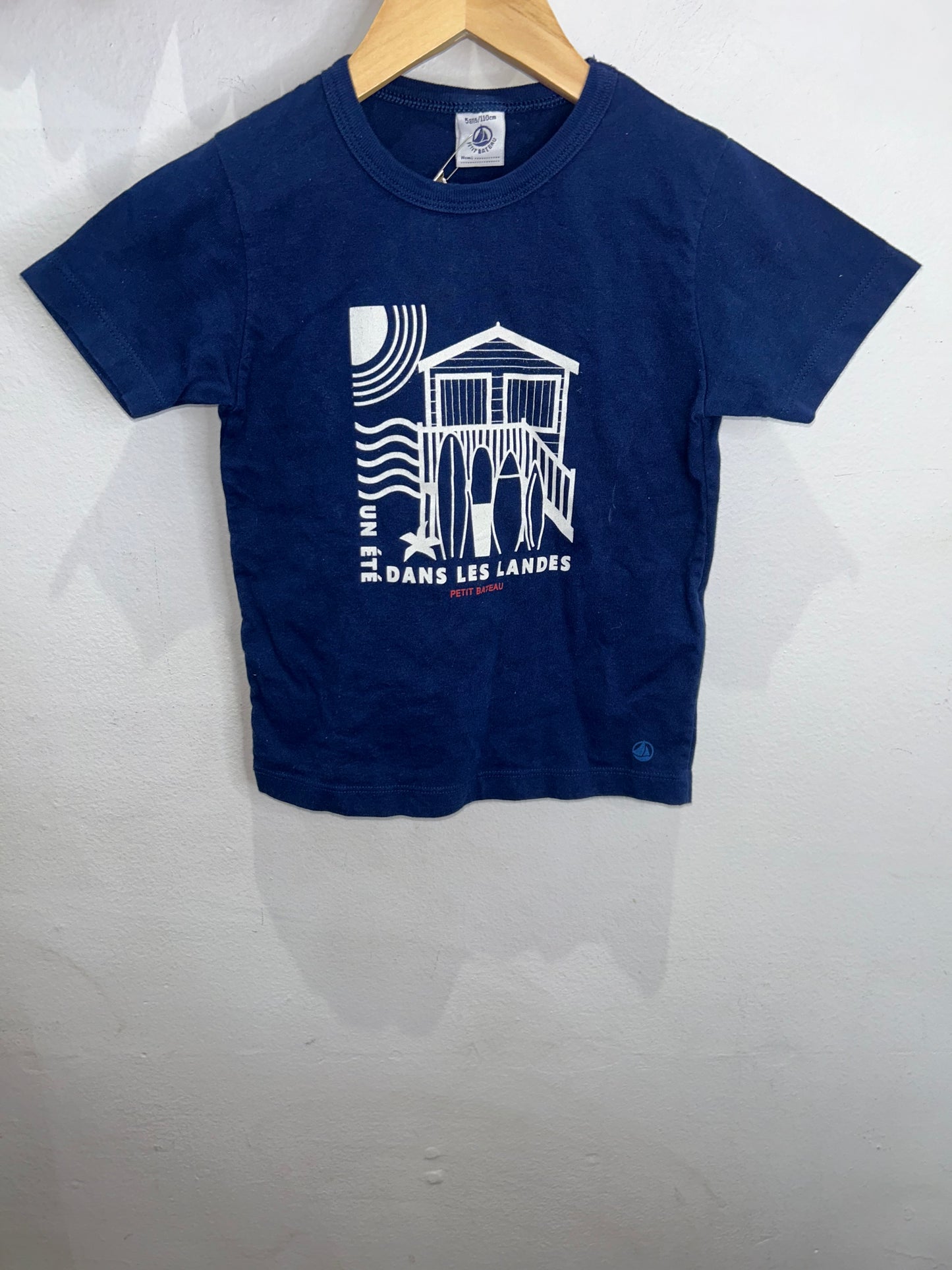 Petit Bateau surf shack tee 5y