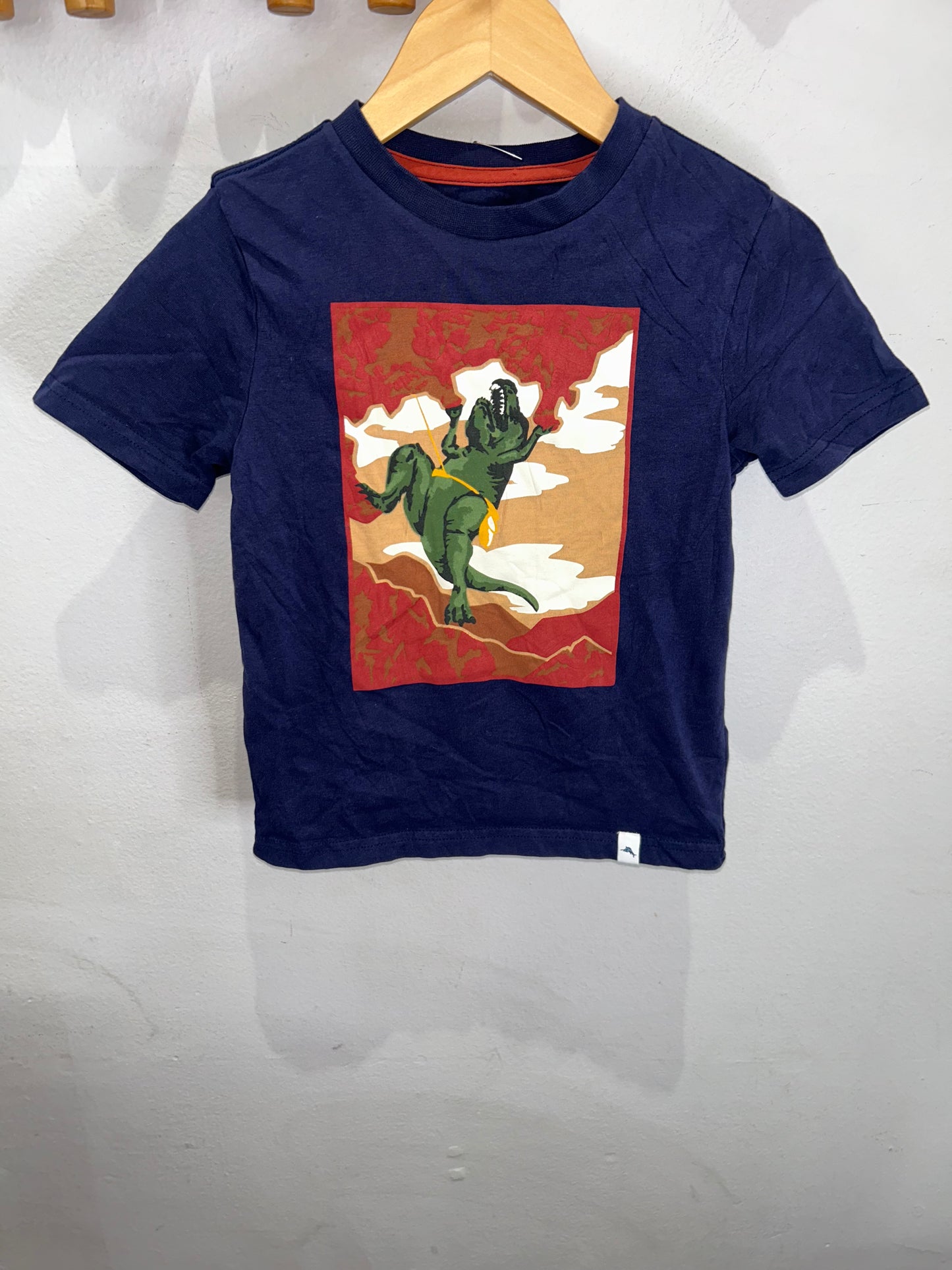 Dancing T-Rex tee 3-4y