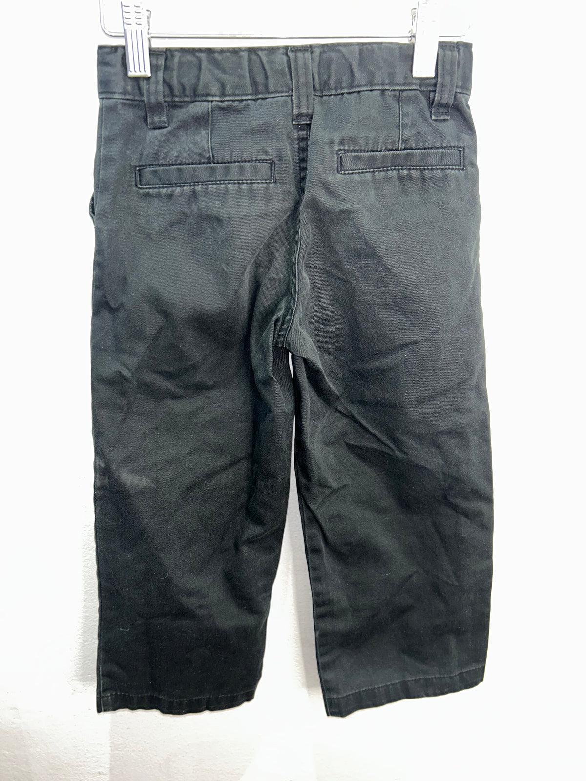 Black relaxed fit chinos 5y*
