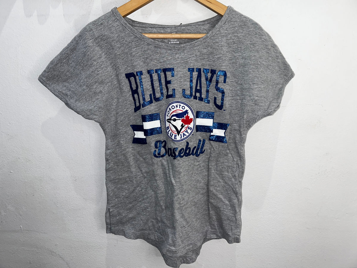 Blue Jays sparkly tee 7-8y