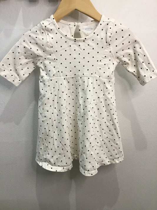 Polka dots dress 6-12m
