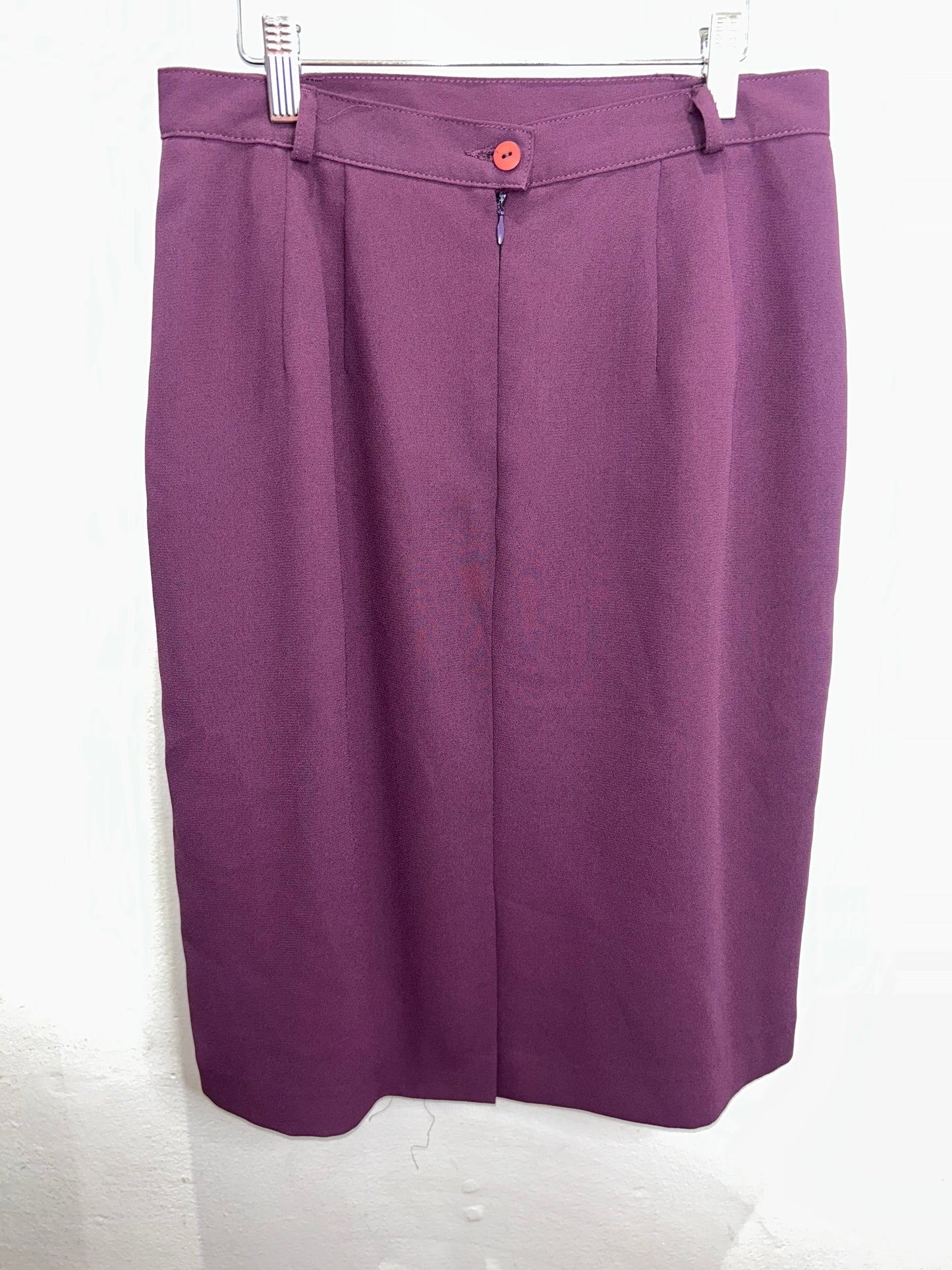 Vintage purple dress skirt- adult size 10