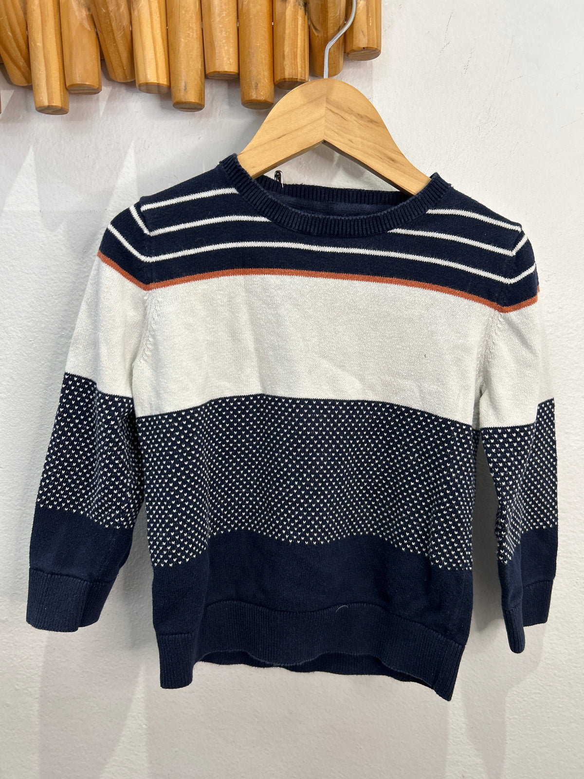 Mayoral blue print sweater 3y
