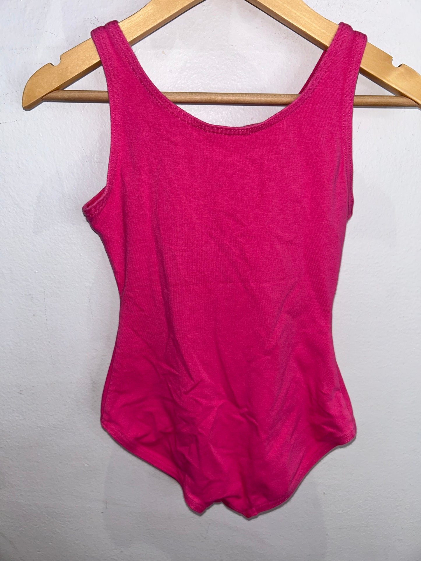 Capezio pink leotard 6y