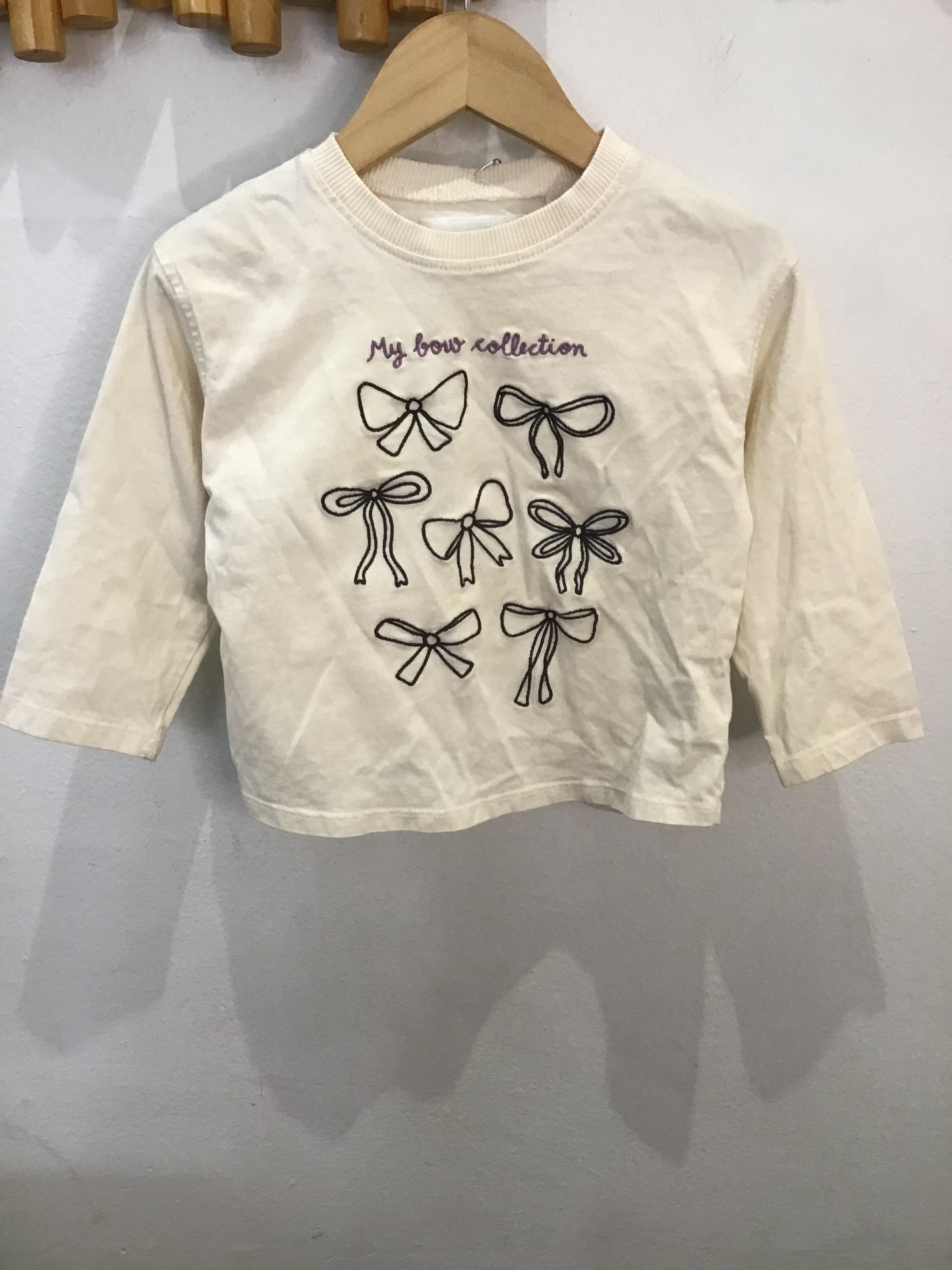 Bow collection longsleeve 2y