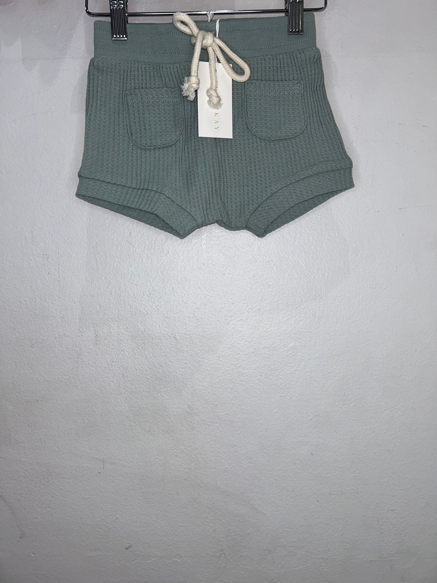 Jamie Kay waffle shorts 3yNEW
