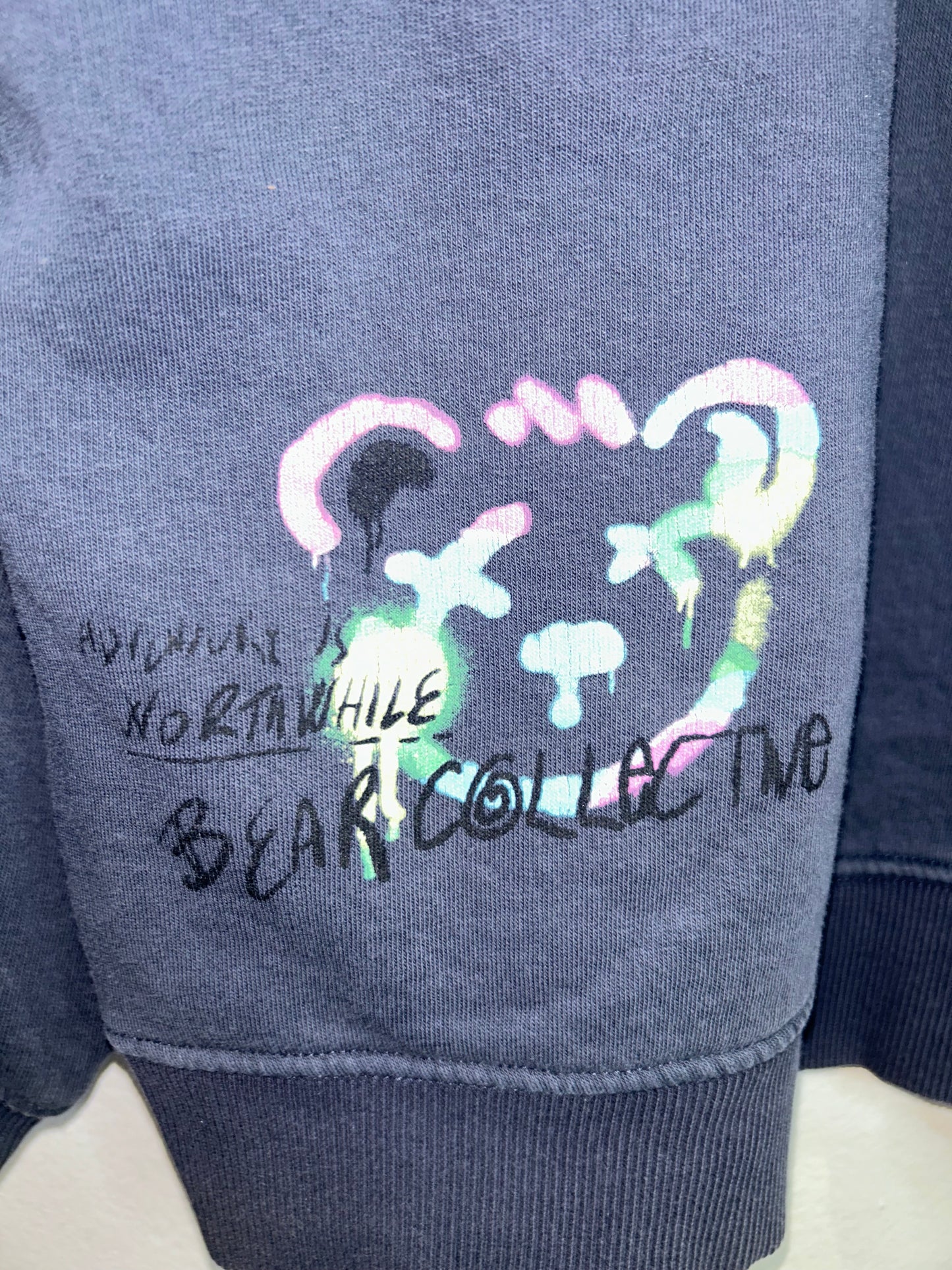 Bear collective hoodie 9-10y