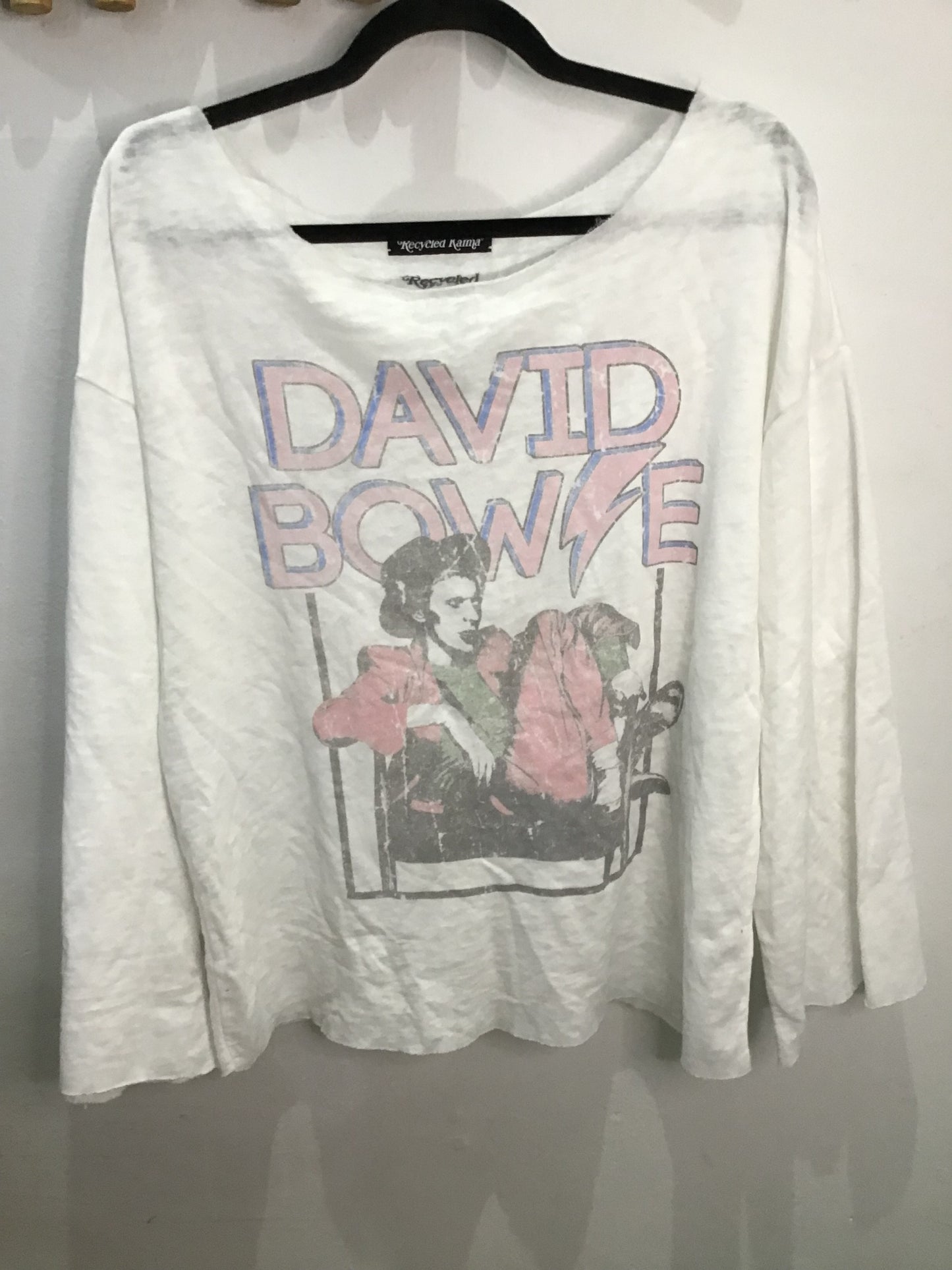 David Bowie longsleeve - adult Large