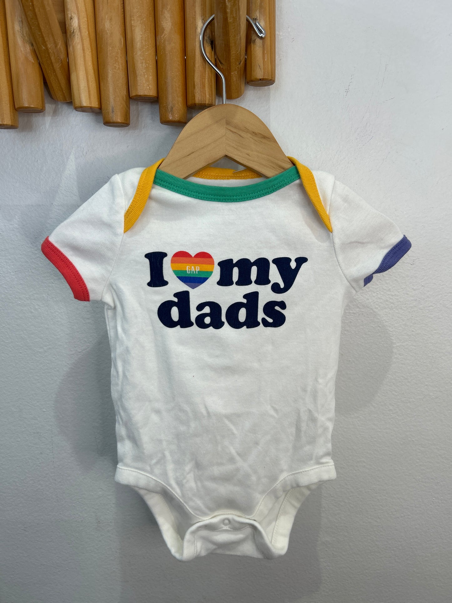 I love my dads onesie 3-6m