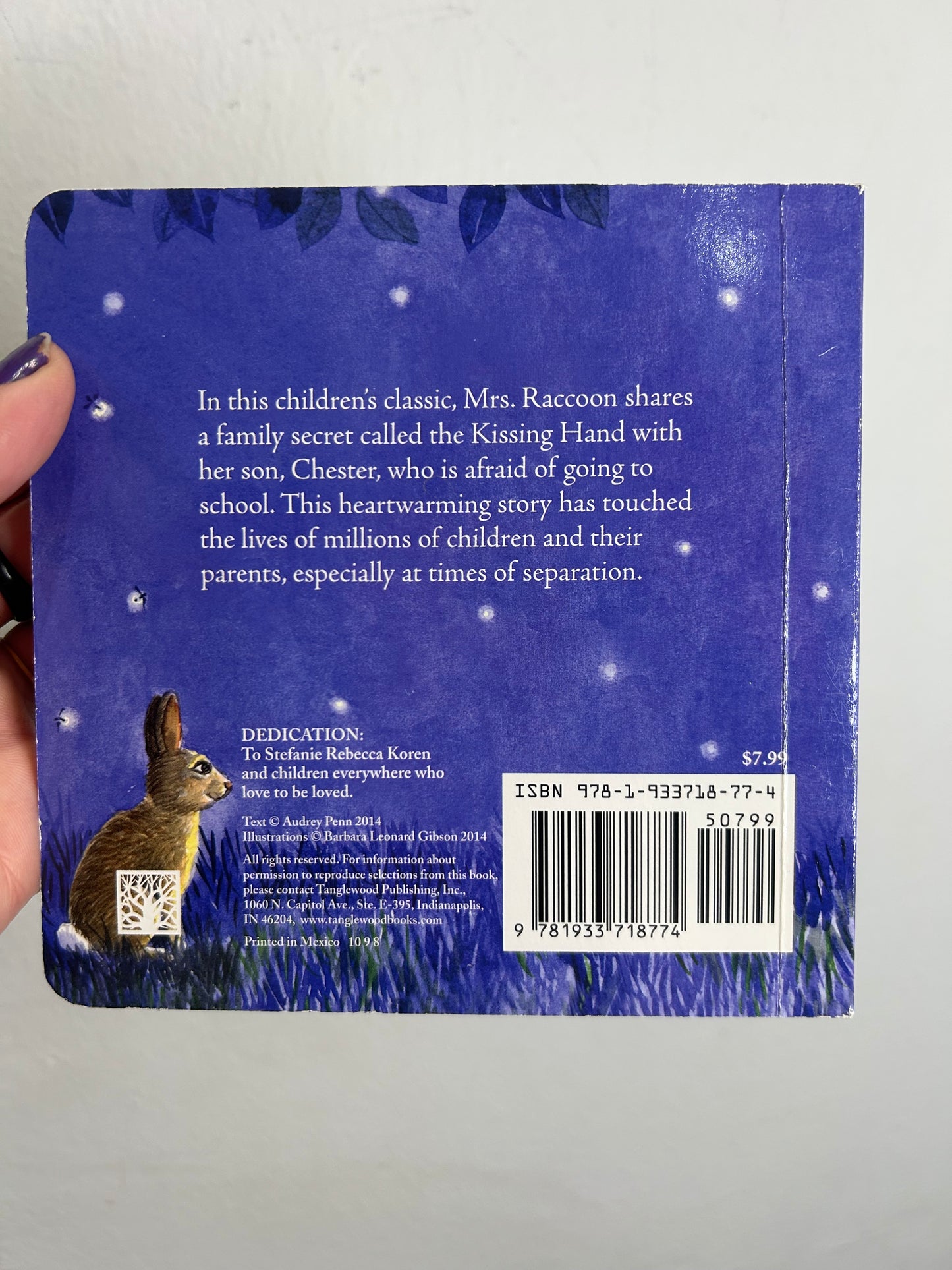 A Kissing Hand for Chester Raccoon