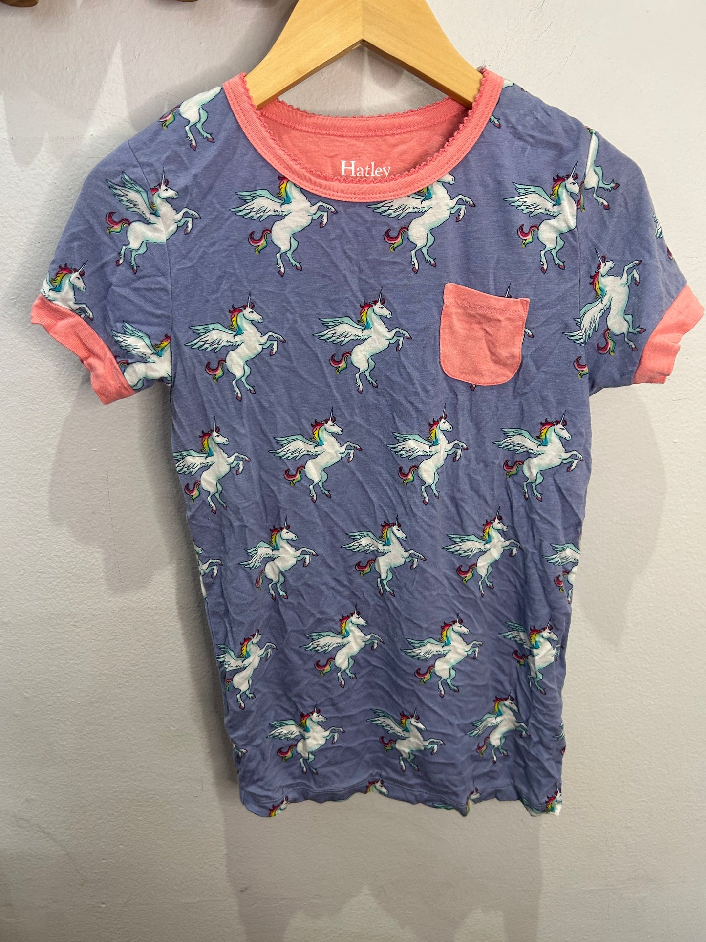 Hatley soft unicorn pyjamas 10y