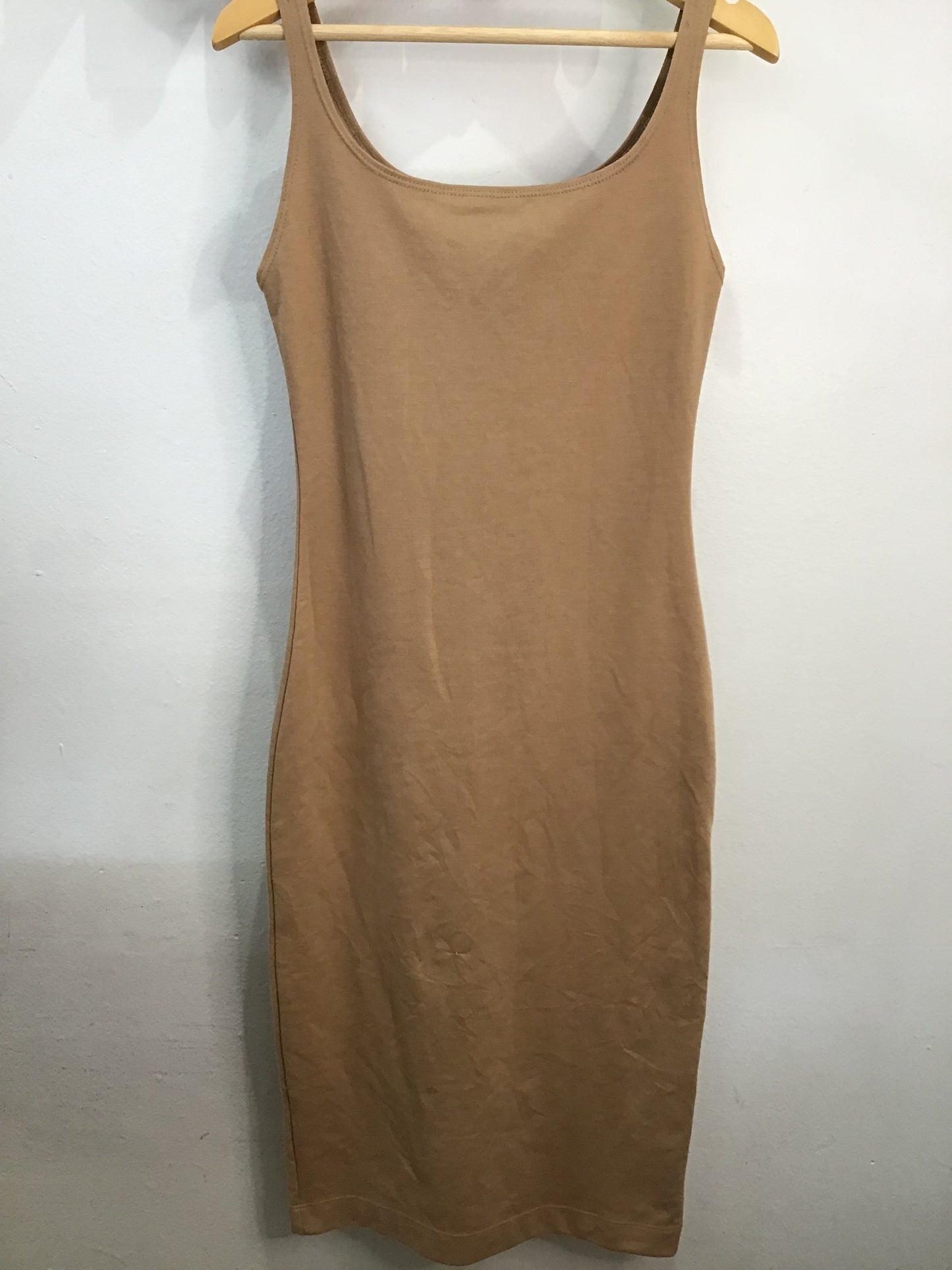 Dress camel bodycon - adult S