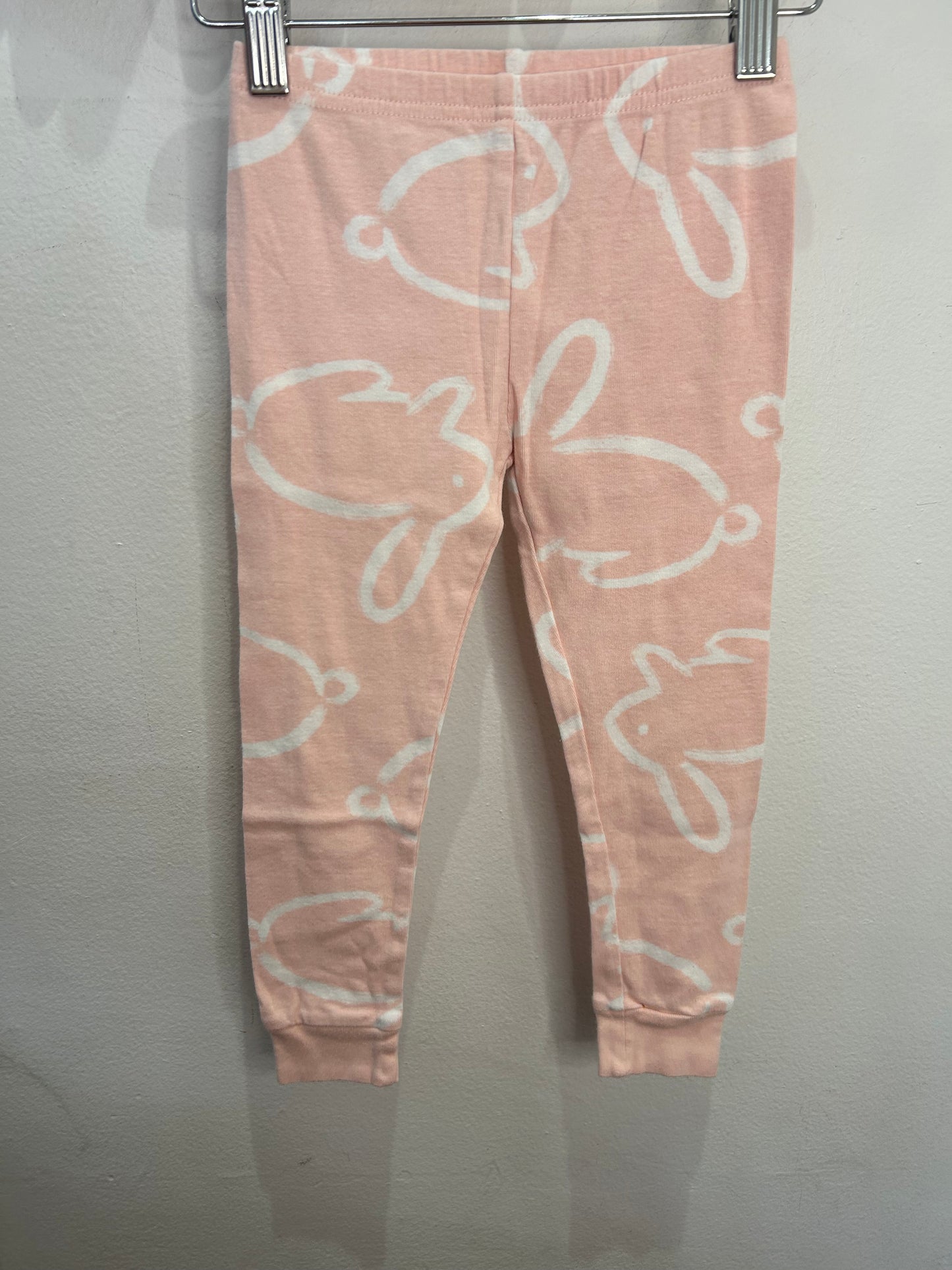 Bunny pink pyjamas 4-5y