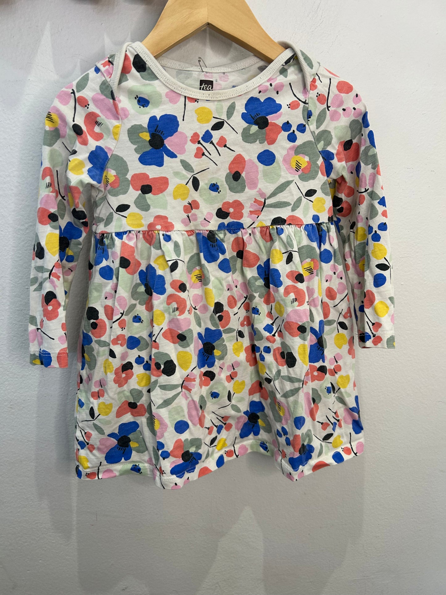 Tea Collection floral dress 18-24m